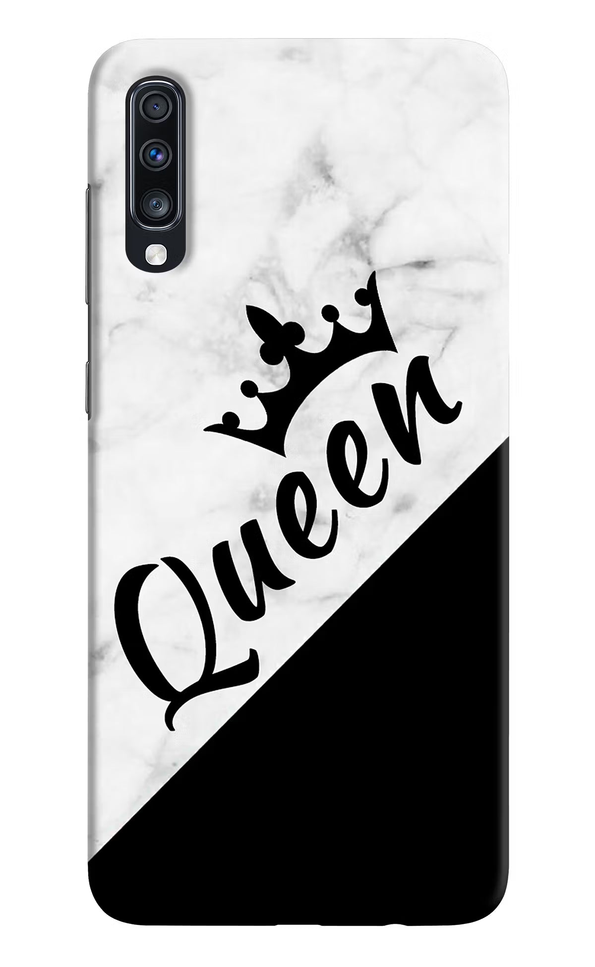Queen Samsung A70 Back Cover - Queen Samsung A70 Hard Case Back Cover by Casekaro Queen Samsung A70 Hard Case Back Cover by Casekaro