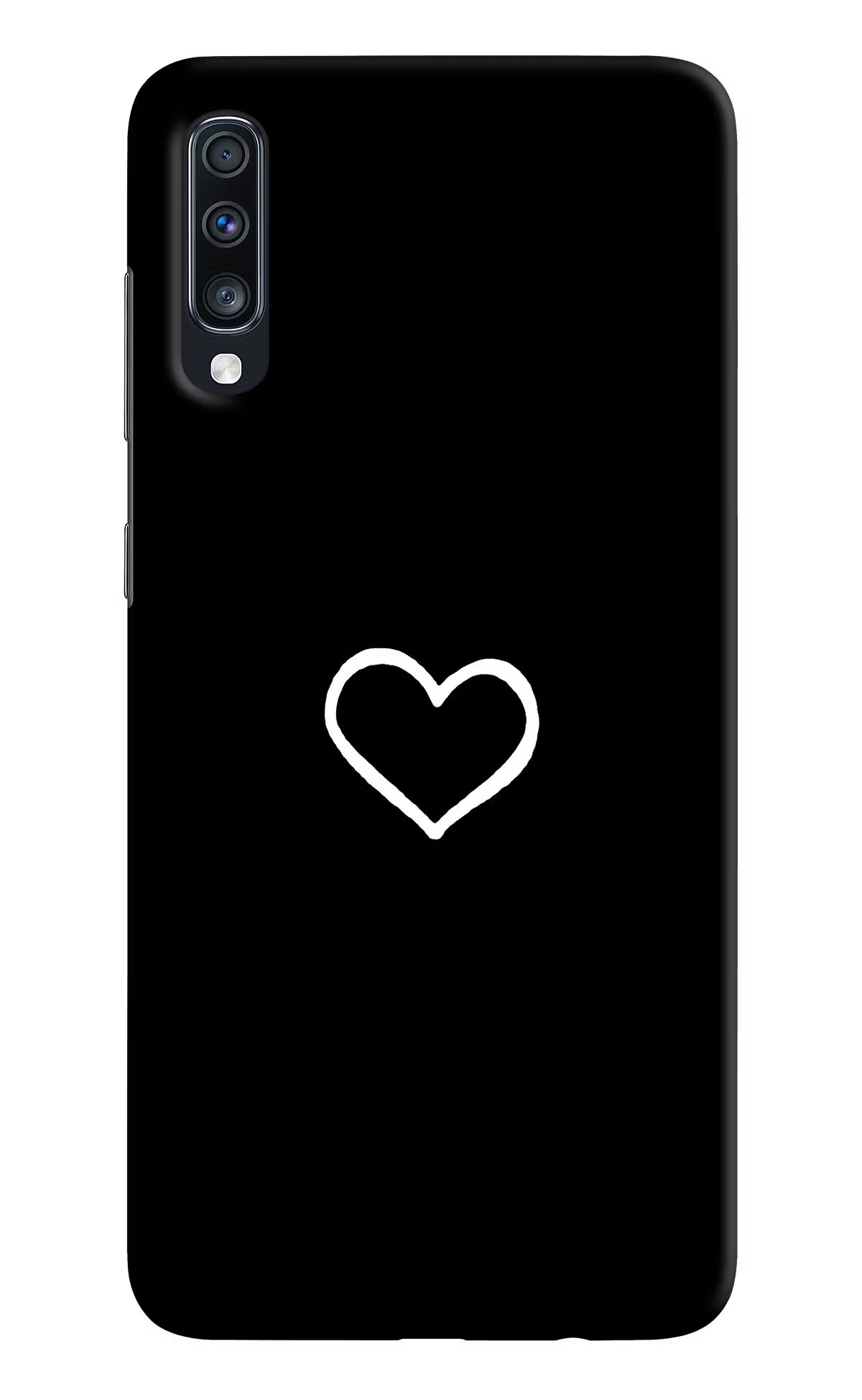 Heart Samsung A70 Back Cover - Heart Samsung A70 Hard Case Back Cover by Casekaro Heart Samsung A70 Hard Case Back Cover by Casekaro