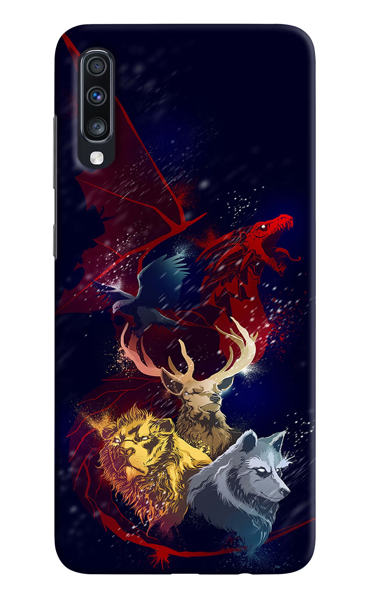 Game Of Thrones Samsung A70 Back Cover - Game Of Thrones Samsung A70 Hard Case Back Cover by Casekaro Game Of Thrones Samsung A70 Hard Case Back Cover by Casekaro