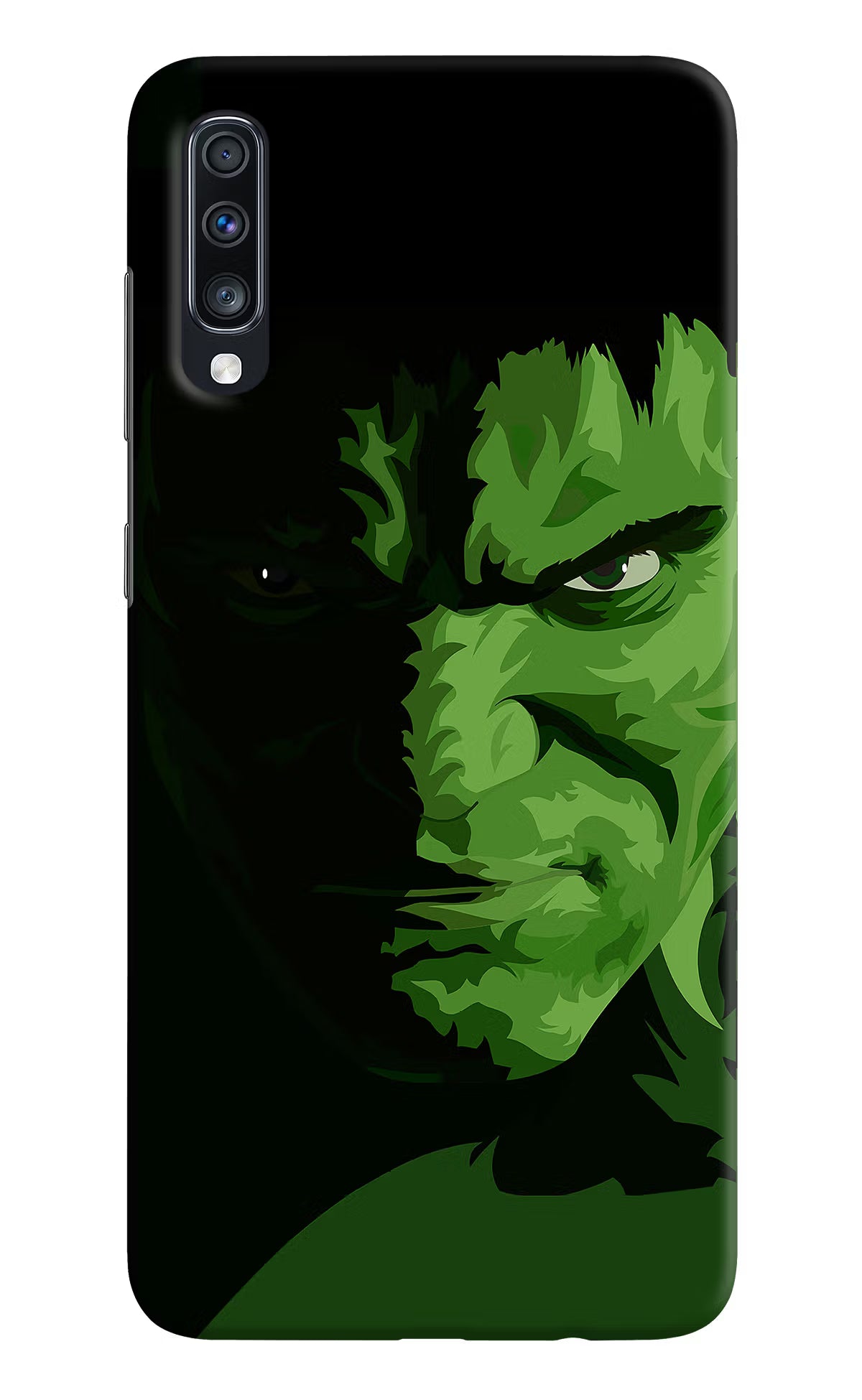HULK Samsung A70 Back Cover - HULK Samsung A70 Hard Case Back Cover by Casekaro HULK Samsung A70 Hard Case Back Cover by Casekaro