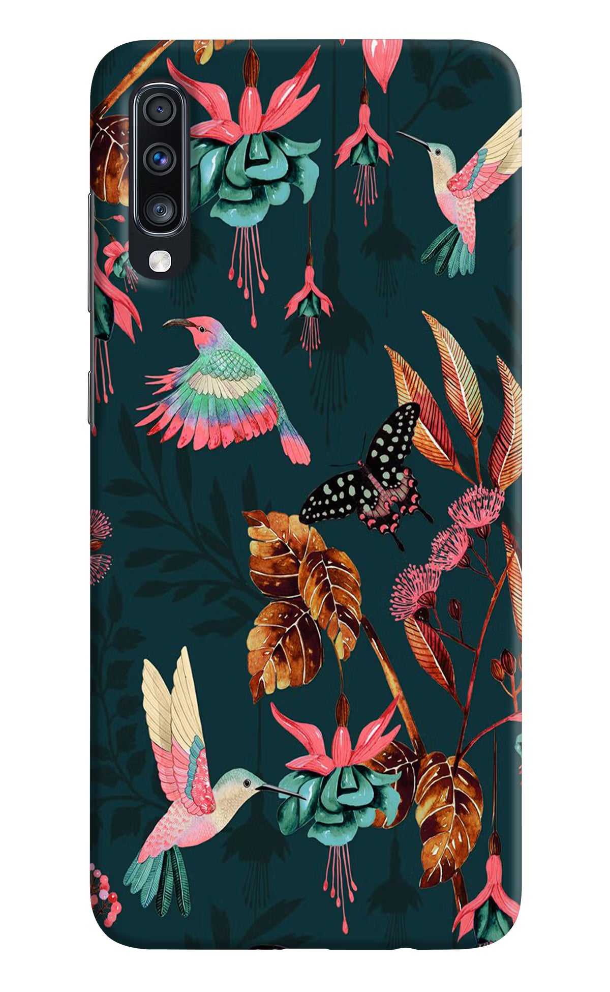 Birds Samsung A70 Back Cover - Birds Samsung A70 Hard Case Back Cover by Casekaro Birds Samsung A70 Hard Case Back Cover by Casekaro