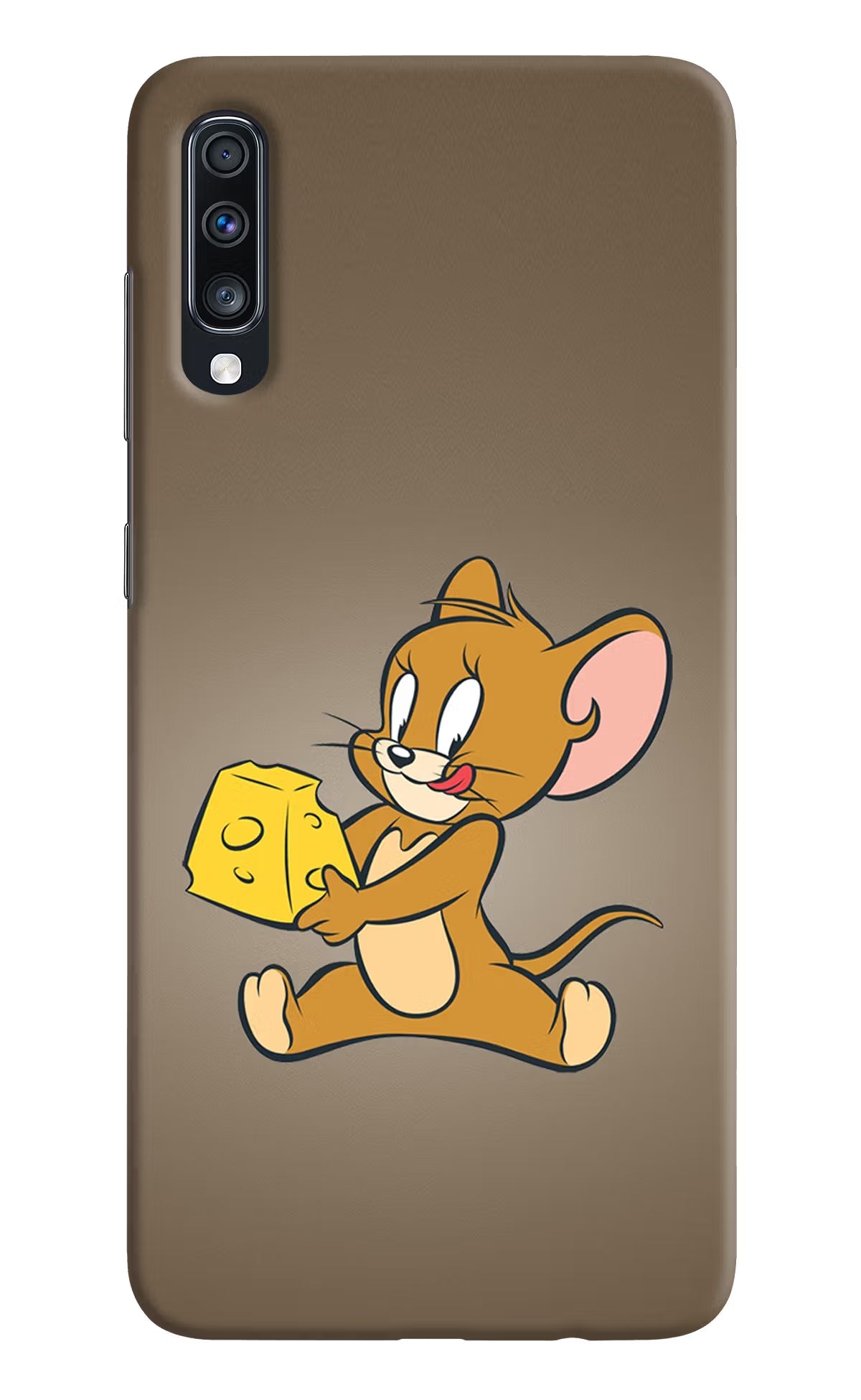 Jerry Samsung A70 Back Cover - Jerry Samsung A70 Hard Case Back Cover by Casekaro Jerry Samsung A70 Hard Case Back Cover by Casekaro