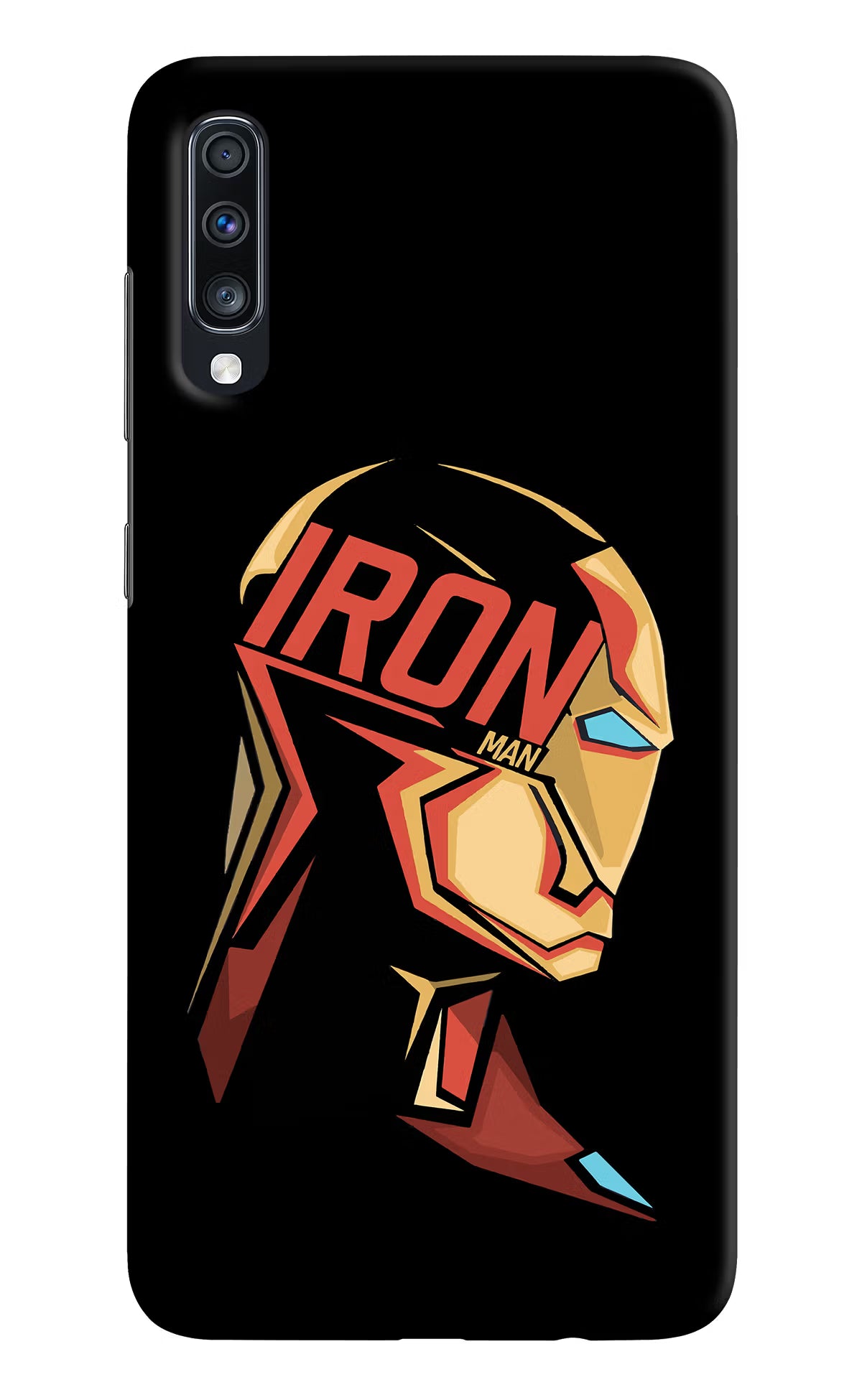 IronMan Samsung A70 Back Cover - IronMan Samsung A70 Hard Case Back Cover by Casekaro IronMan Samsung A70 Hard Case Back Cover by Casekaro
