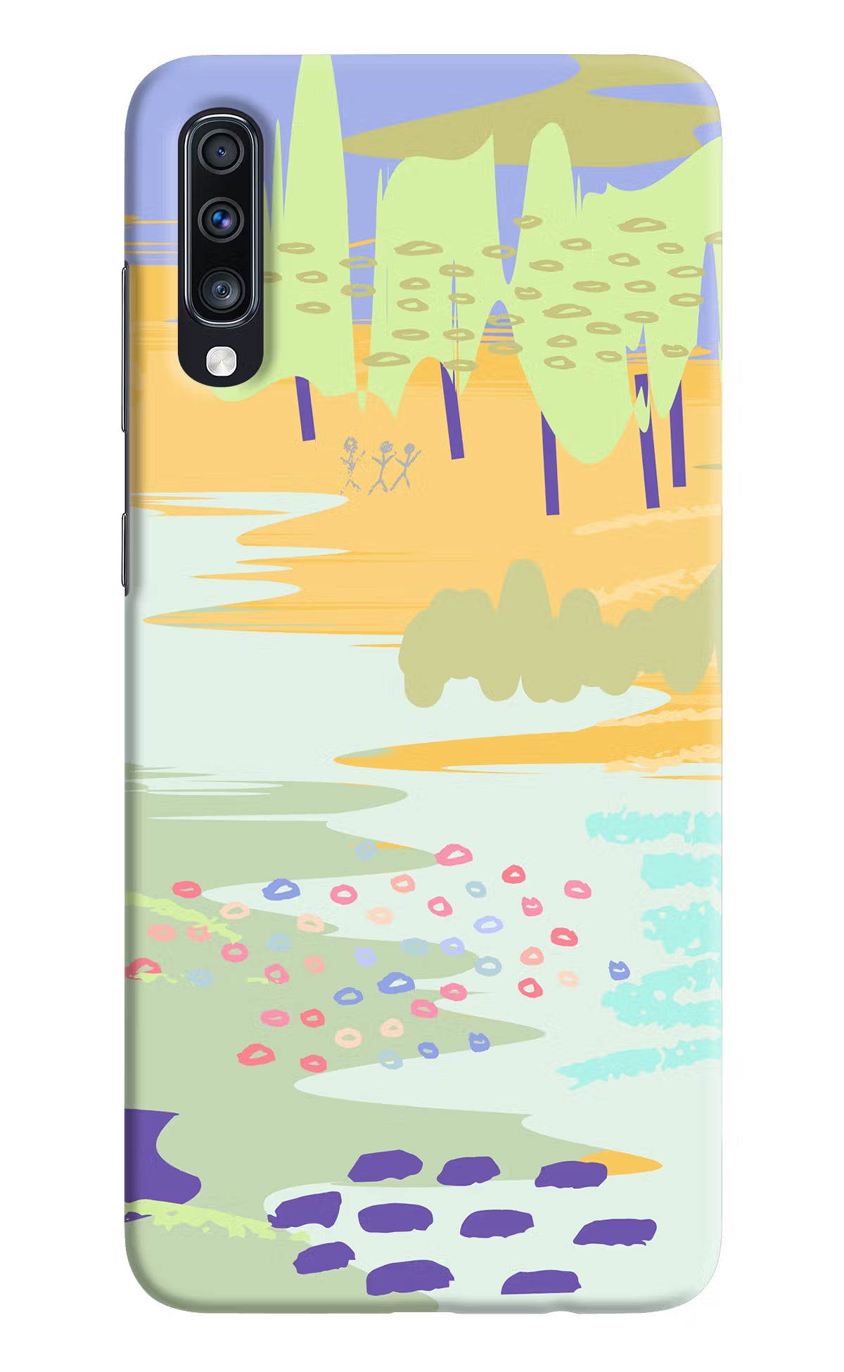 Scenery Samsung A70 Back Cover - Scenery Samsung A70 Hard Case Back Cover by Casekaro Scenery Samsung A70 Hard Case Back Cover by Casekaro