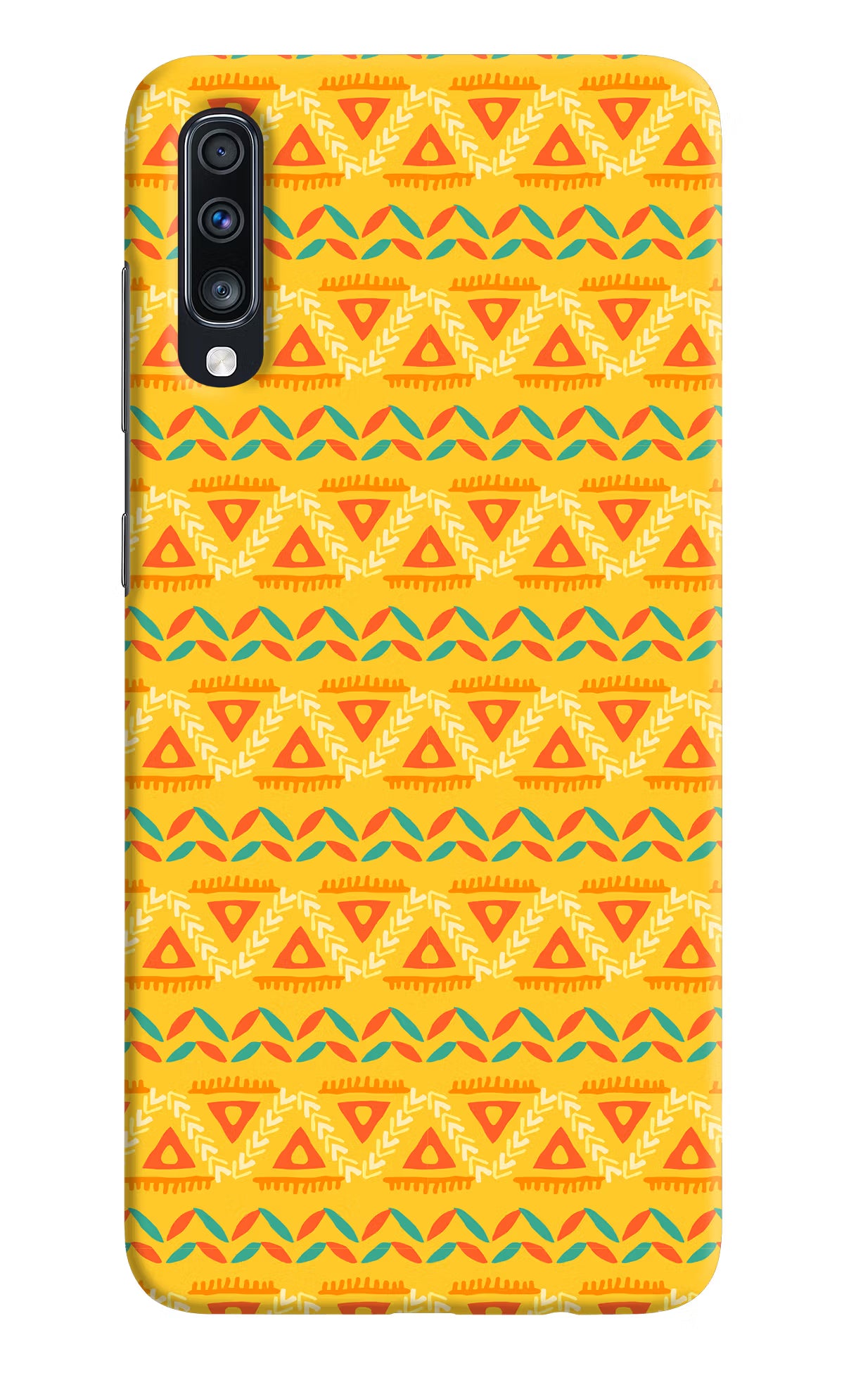Tribal Pattern Samsung A70 Back Cover - Tribal Pattern Samsung A70 Hard Case Back Cover by Casekaro Tribal Pattern Samsung A70 Hard Case Back Cover by Casekaro