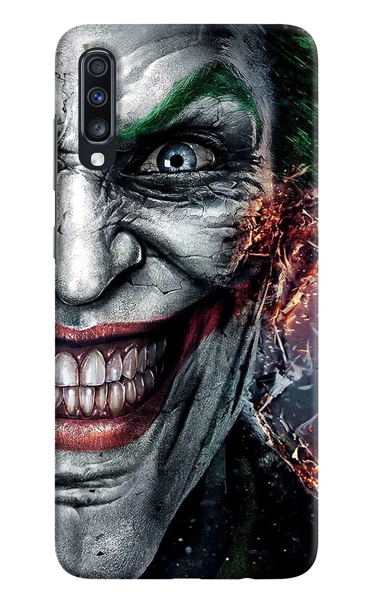 Joker Cam Samsung A70 Back Cover - Joker Cam Samsung A70 Hard Case Back Cover by Casekaro Joker Cam Samsung A70 Hard Case Back Cover by Casekaro