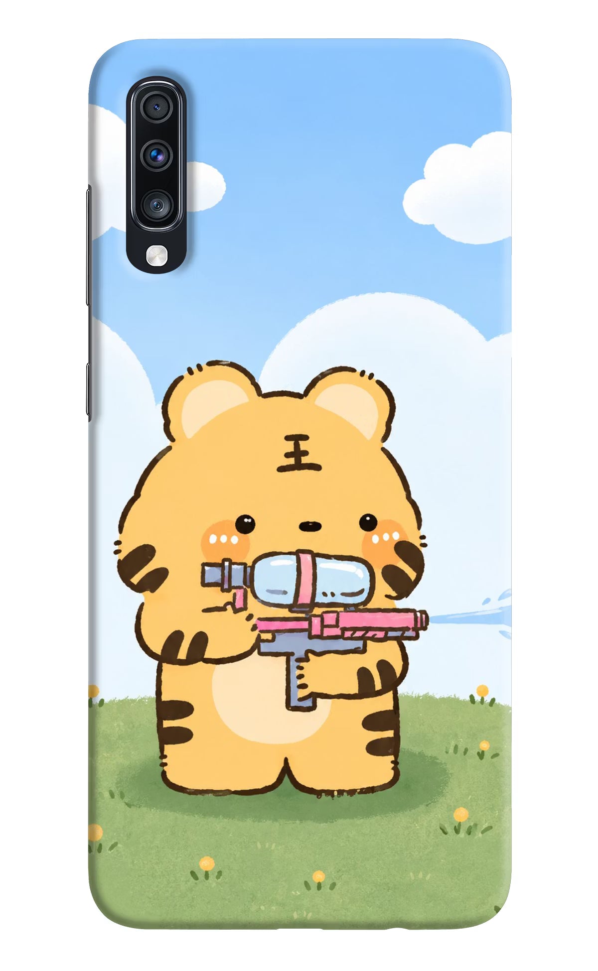 Tiger Treat Samsung A70 Back Cover - Tiger Treat Samsung A70 Back Cover Tiger Treat Samsung A70 Back Cover