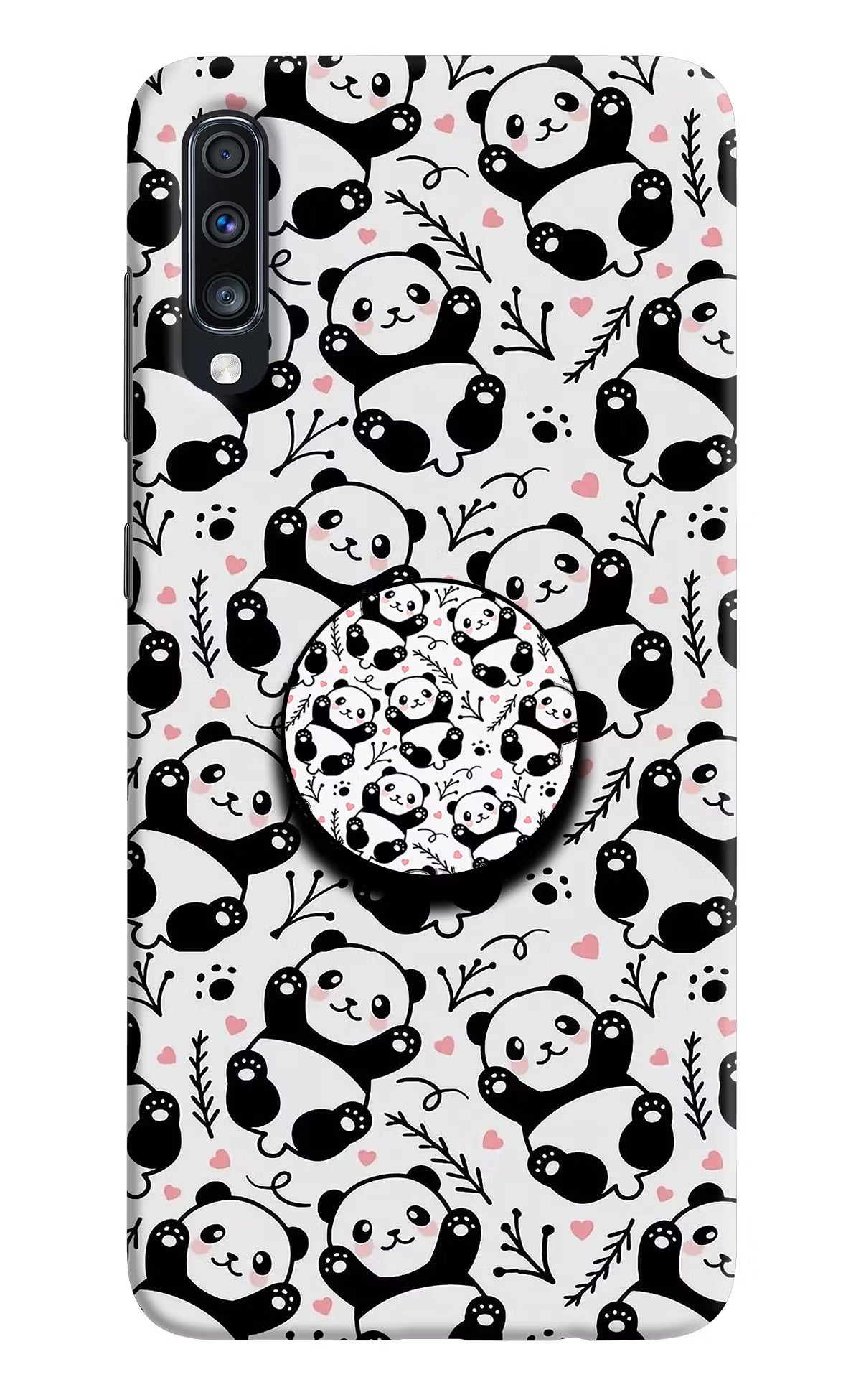 Cute Panda Samsung A70 Pop Case - Cute Panda Samsung A70 Pop Case by Casekaro Cute Panda Samsung A70 Pop Case by Casekaro