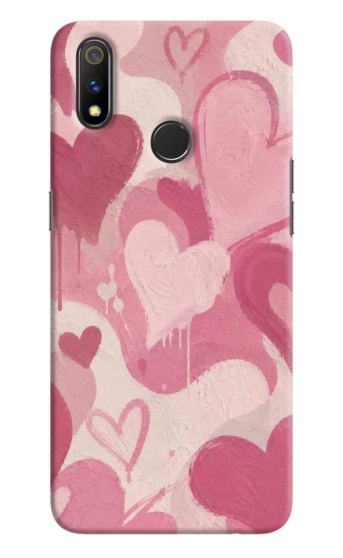Hearty case Realme 3 Pro Back Cover - Hearty case Realme 3 Pro Back Cover Hearty case Realme 3 Pro Back Cover