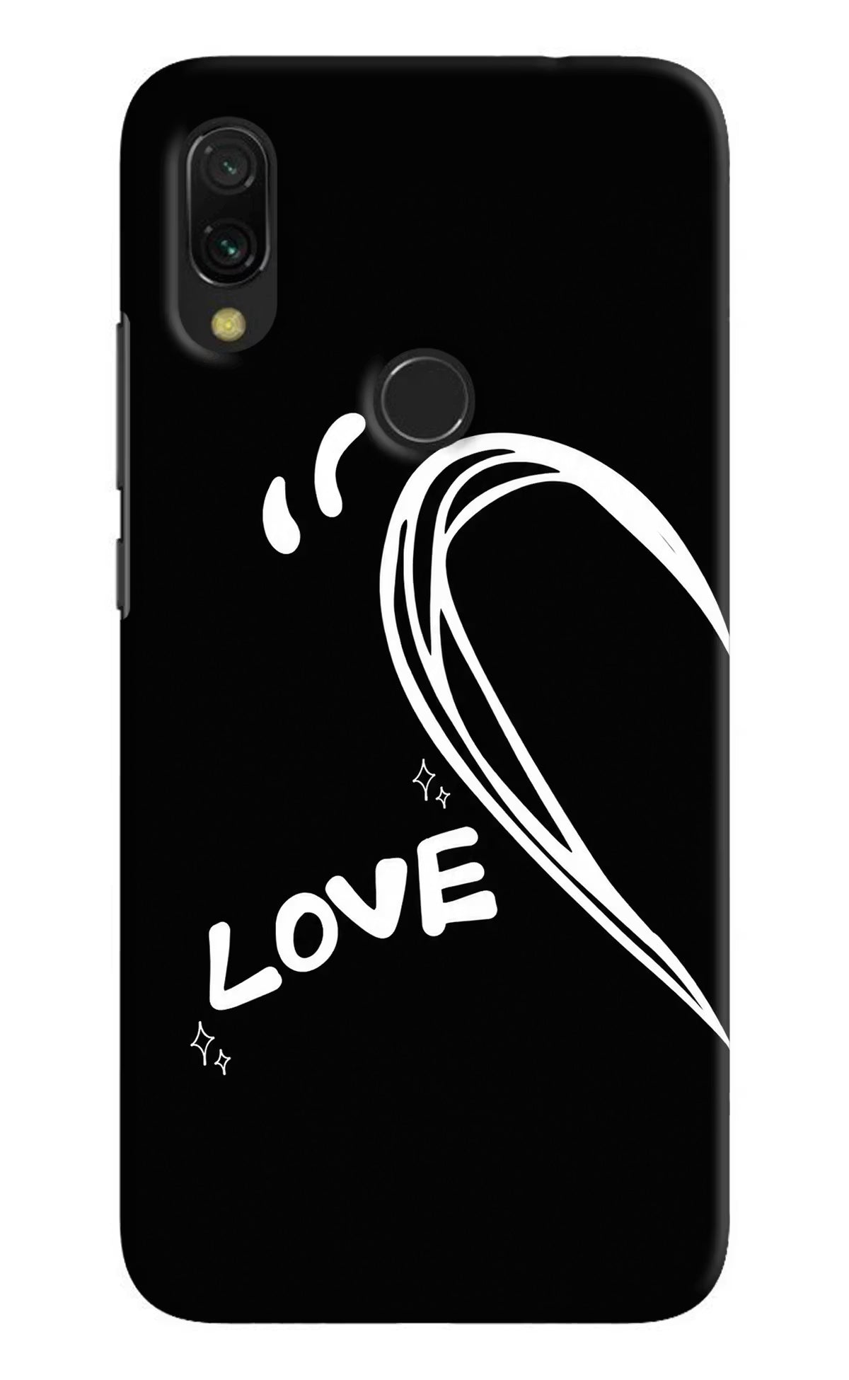 Love Line Redmi Y3 Back Cover - Love Line Redmi Y3 Back Cover Love Line Redmi Y3 Back Cover