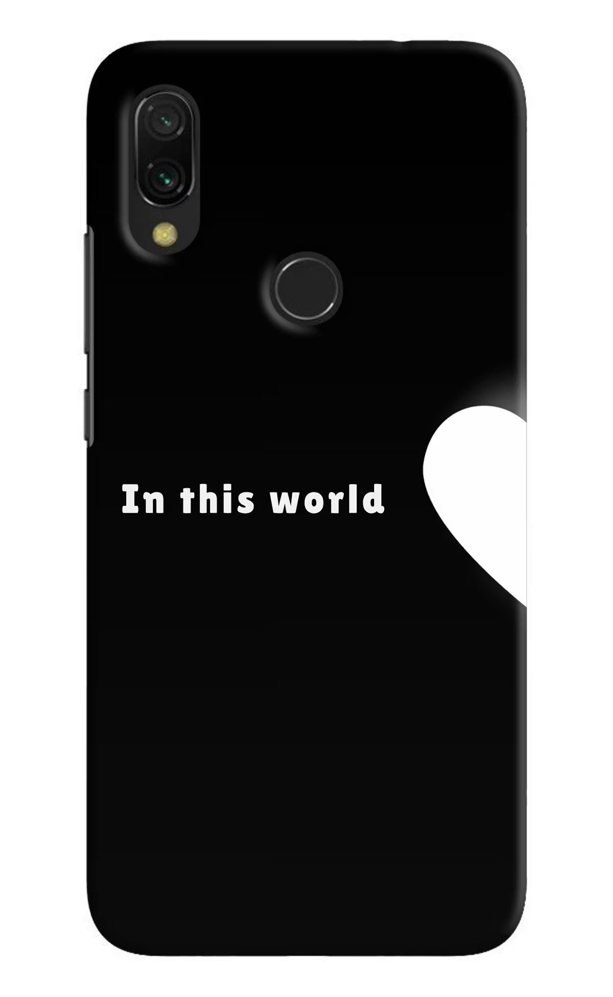 This World Redmi Y3 Back Cover - This World Redmi Y3 Back Cover This World Redmi Y3 Back Cover