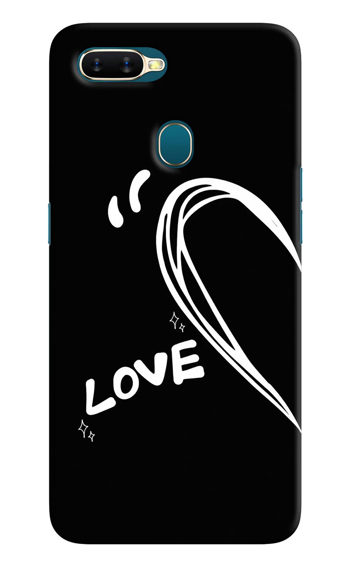 Love Line Oppo A7/A5s/A12 Back Cover - Love Line Oppo A7/A5s/A12 Back Cover Love Line Oppo A7/A5s/A12 Back Cover