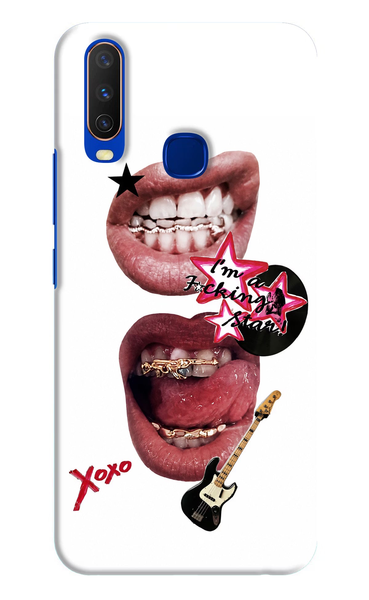 Rockstar Vivo Y15/Y17 Back Cover - Rockstar Vivo Y15/Y17 Back Cover Rockstar Vivo Y15/Y17 Back Cover