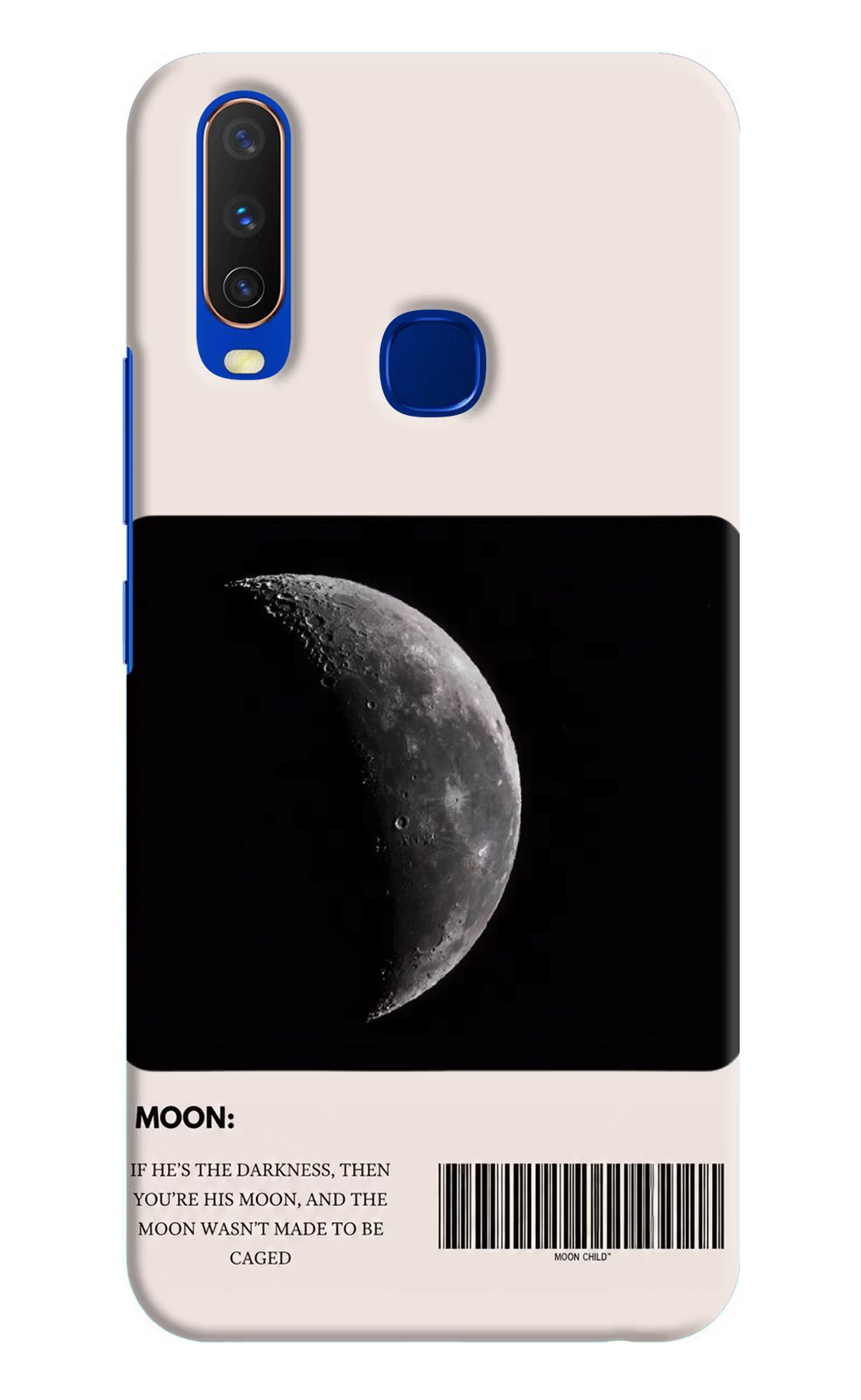 Moon Phase Vivo Y15/Y17 Back Cover - Moon Phase Vivo Y15/Y17 Back Cover Moon Phase Vivo Y15/Y17 Back Cover