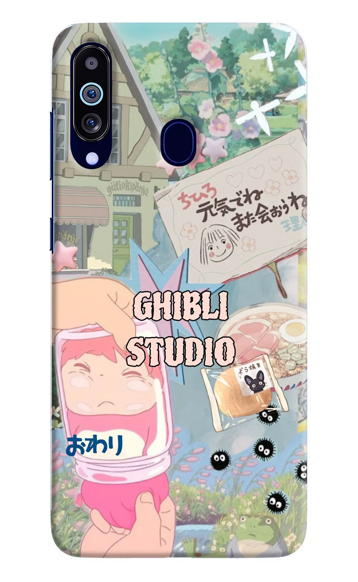 Studio Ghibli Samsung M40/A60 Back Cover - Studio Ghibli Samsung M40/A60 Back Cover Studio Ghibli Samsung M40/A60 Back Cover