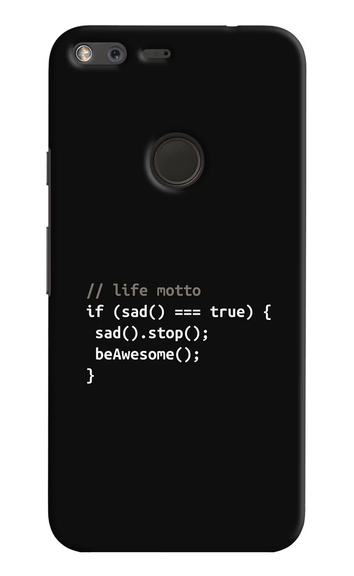 Life Motto Code Google Pixel Back Cover - Life Motto Code Google Pixel Hard Case Back Cover by Casekaro Life Motto Code Google Pixel Hard Case Back Cover by Casekaro