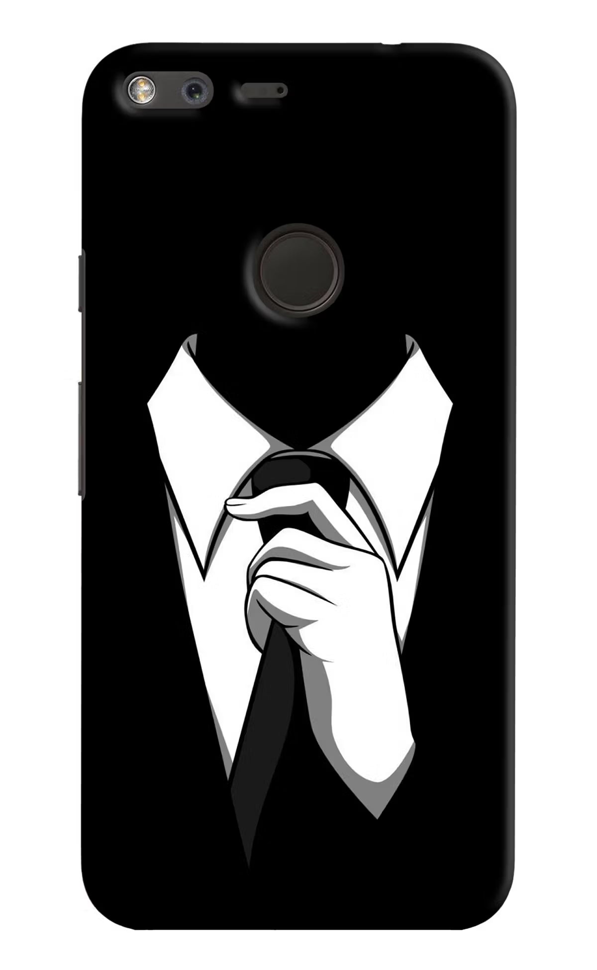 Black Tie Google Pixel Back Cover - Black Tie Google Pixel Hard Case Back Cover by Casekaro Black Tie Google Pixel Hard Case Back Cover by Casekaro