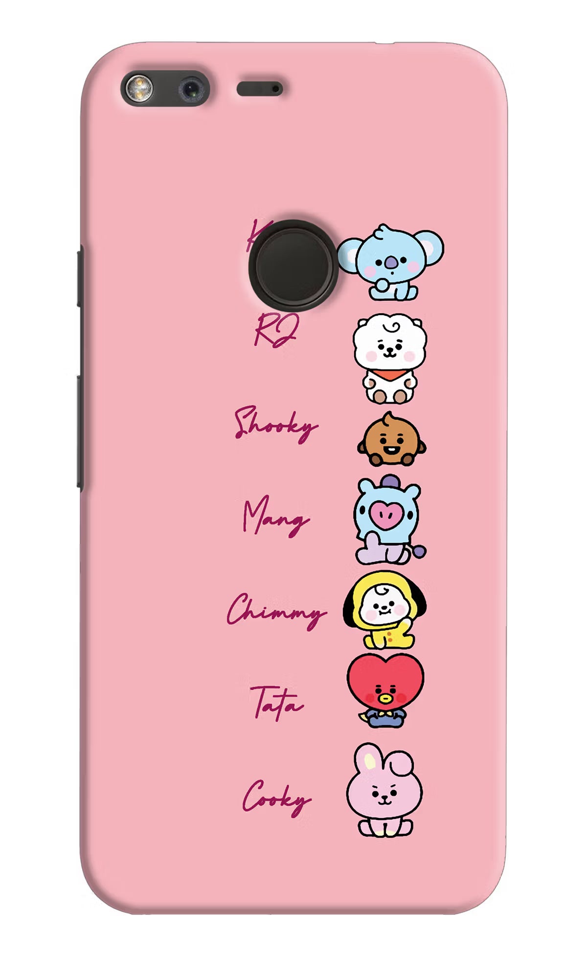 BTS names Google Pixel Back Cover - BTS names Google Pixel Hard Case Back Cover by Casekaro BTS names Google Pixel Hard Case Back Cover by Casekaro