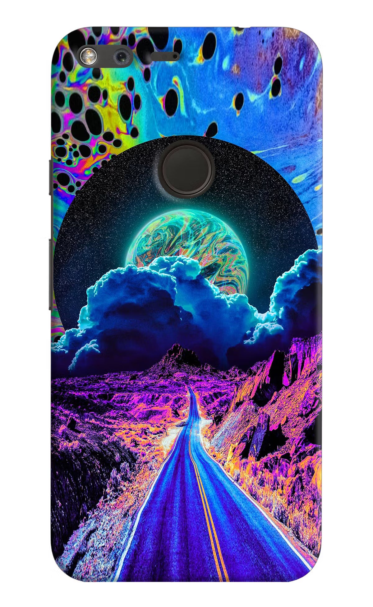 Psychedelic Painting Google Pixel Back Cover - Psychedelic Painting Google Pixel Hard Case Back Cover by Casekaro Psychedelic Painting Google Pixel Hard Case Back Cover by Casekaro