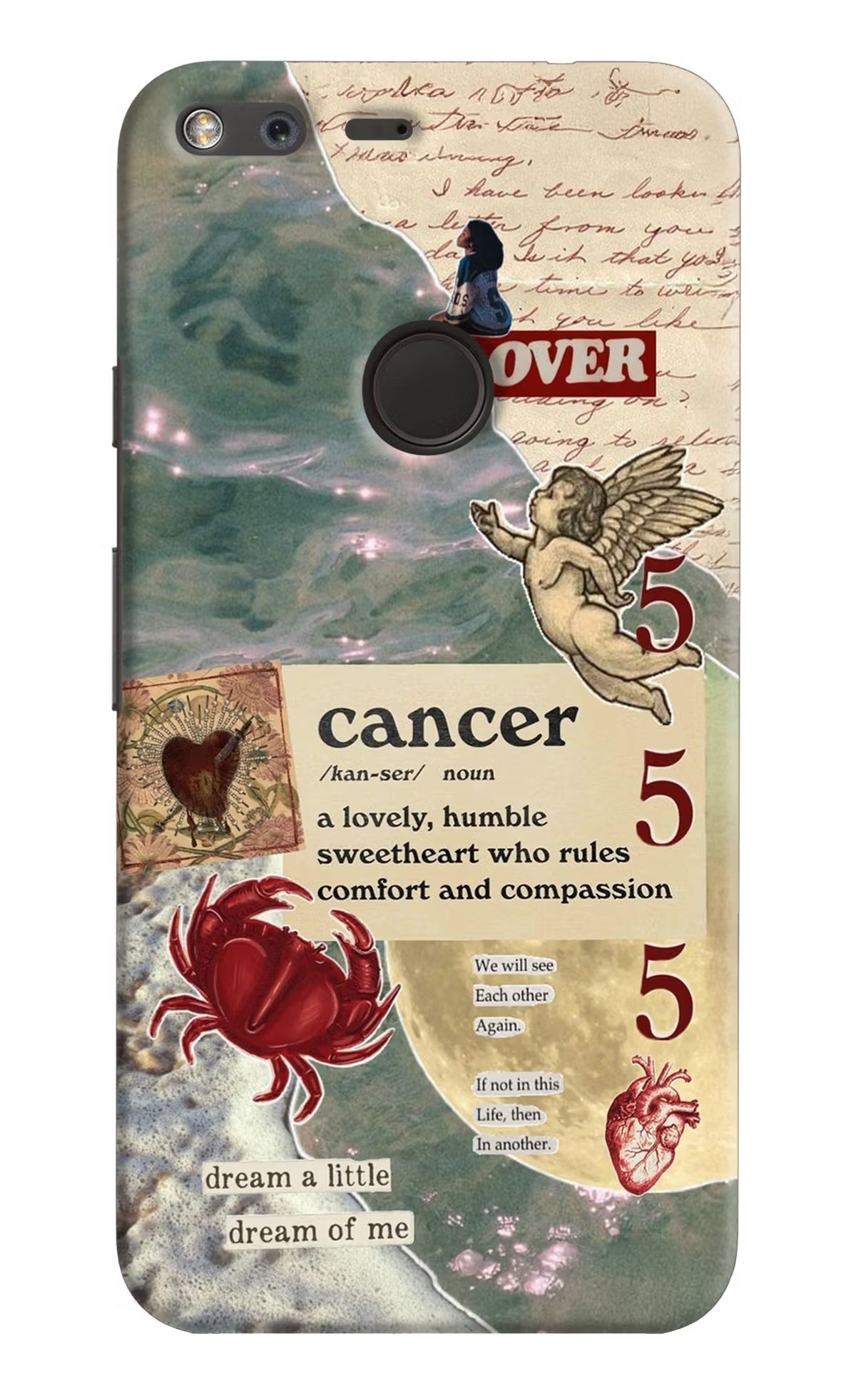 Cancer Zodiac Google Pixel Back Cover - Cancer Zodiac Google Pixel Hard Case Back Cover by Casekaro Cancer Zodiac Google Pixel Hard Case Back Cover by Casekaro