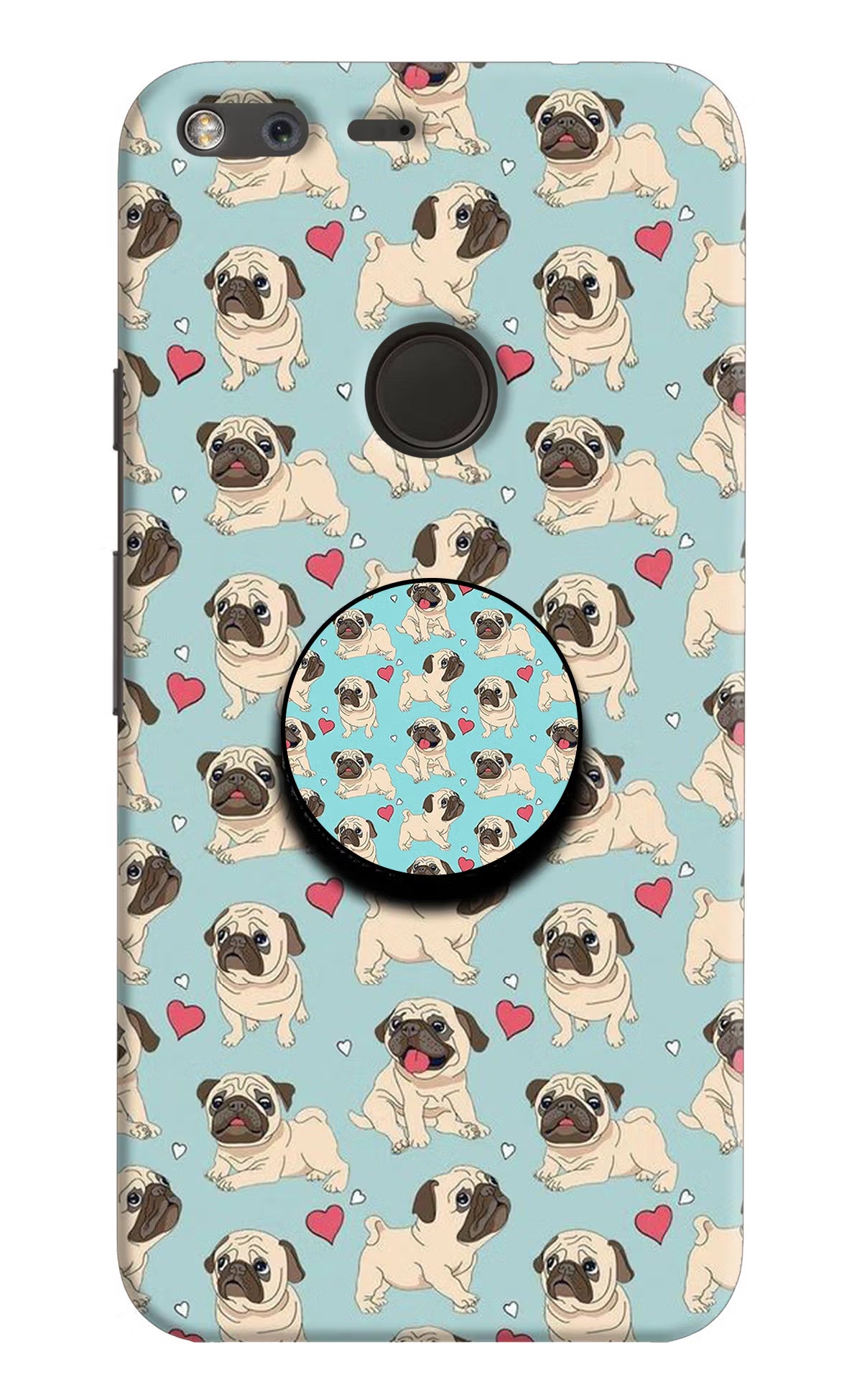 Pug Dog Google Pixel Pop Case - Pug Dog Google Pixel Pop Case by Casekaro Pug Dog Google Pixel Pop Case by Casekaro