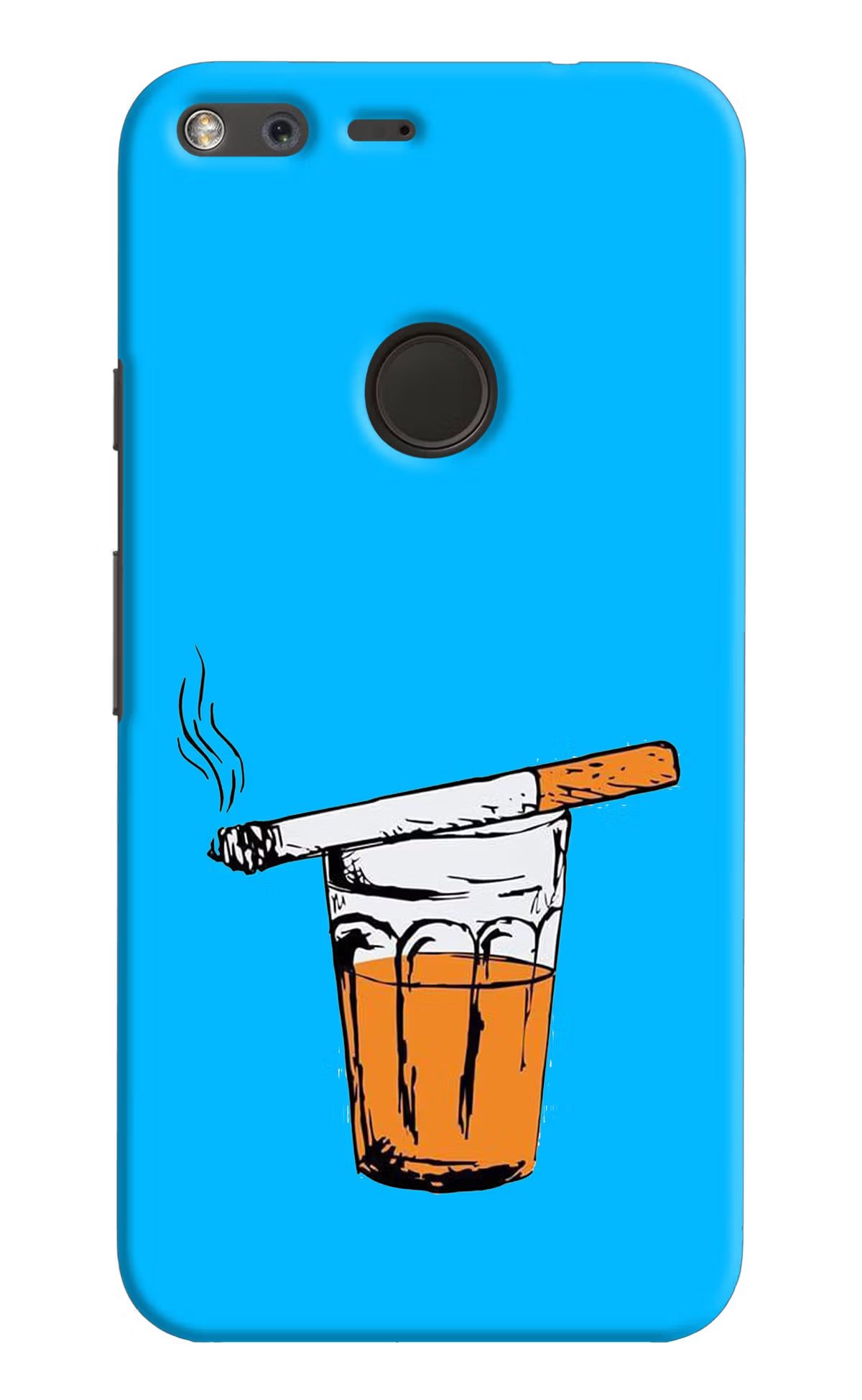 Chai Sutta Google Pixel XL Back Cover - Chai Sutta Google Pixel XL Hard Case Back Cover by Casekaro Chai Sutta Google Pixel XL Hard Case Back Cover by Casekaro