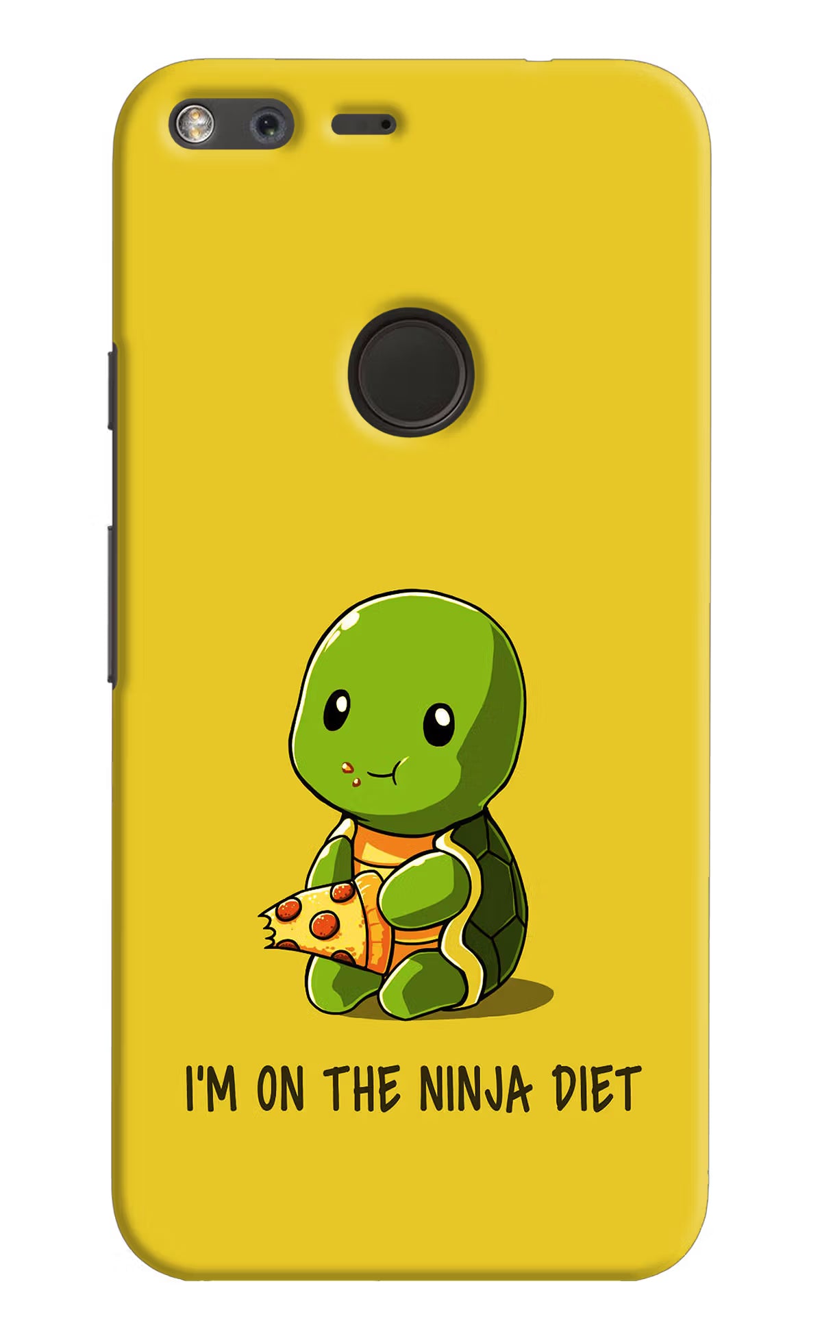 I'm on Ninja Diet Google Pixel XL Back Cover - I'm on Ninja Diet Google Pixel XL Hard Case Back Cover by Casekaro I'm on Ninja Diet Google Pixel XL Hard Case Back Cover by Casekaro