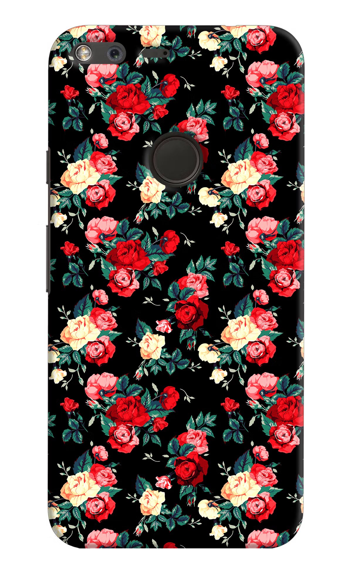 Rose Pattern Google Pixel XL Back Cover - Rose Pattern Google Pixel XL Hard Case Back Cover by Casekaro Rose Pattern Google Pixel XL Hard Case Back Cover by Casekaro