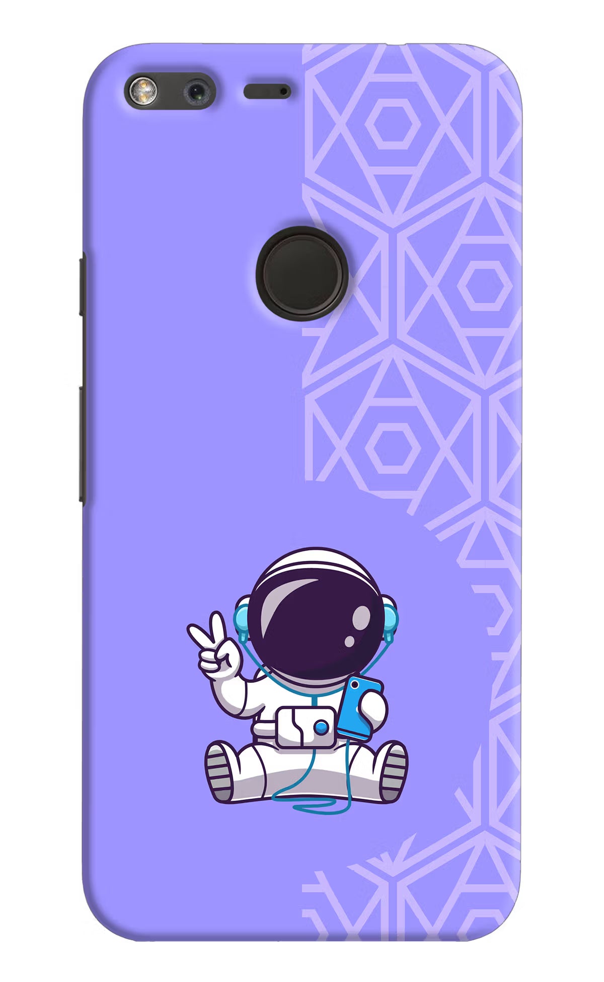 Cute Astronaut Chilling Google Pixel XL Back Cover - Cute Astronaut Chilling Google Pixel XL Hard Case Back Cover by Casekaro Cute Astronaut Chilling Google Pixel XL Hard Case Back Cover by Casekaro
