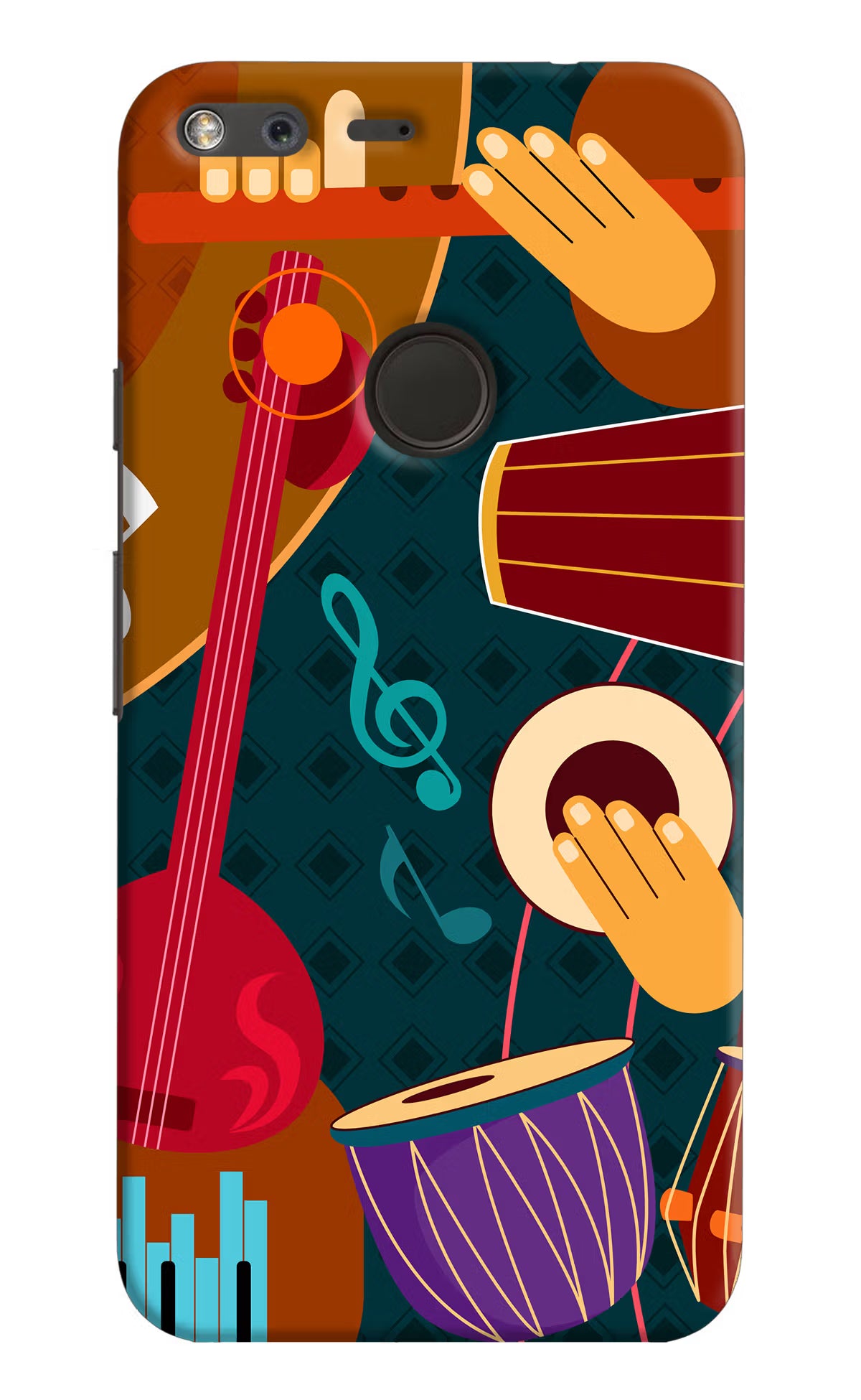 Music Instrument Google Pixel XL Back Cover - Music Instrument Google Pixel XL Hard Case Back Cover by Casekaro Music Instrument Google Pixel XL Hard Case Back Cover by Casekaro