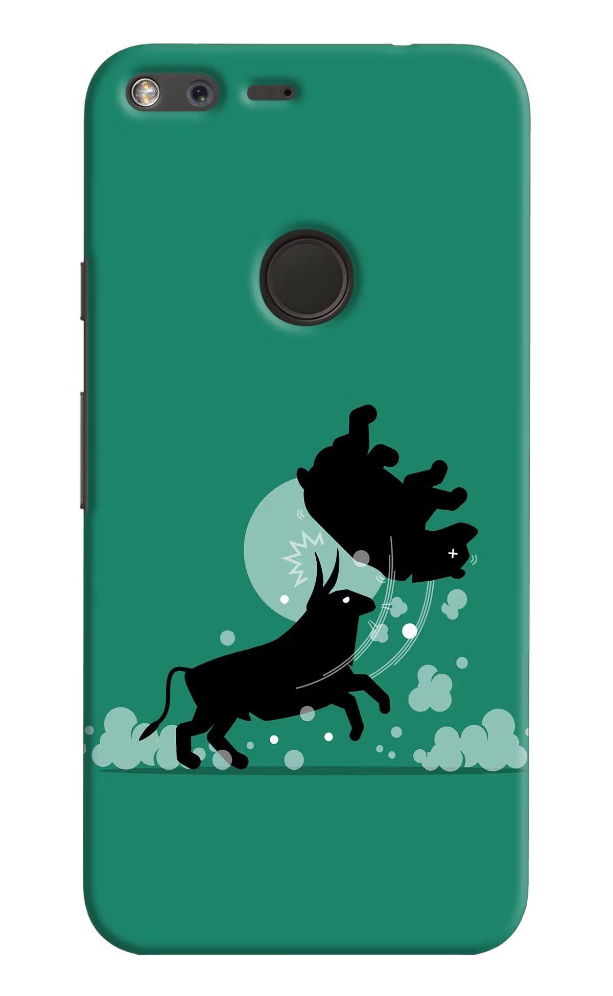 Bull Conqueror Google Pixel XL Back Cover - Bull Conqueror Google Pixel XL Hard Case Back Cover by Casekaro Bull Conqueror Google Pixel XL Hard Case Back Cover by Casekaro