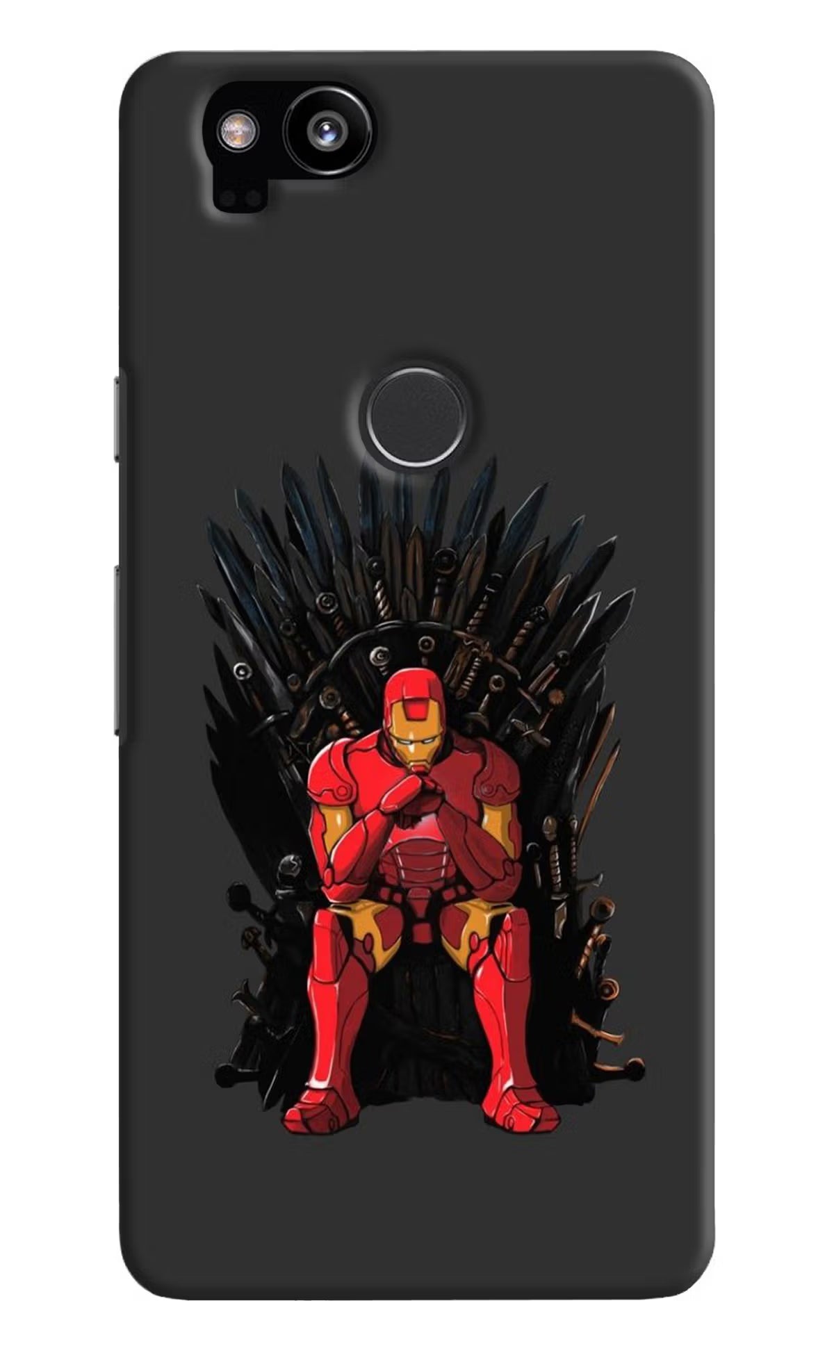 Ironman Throne Google Pixel 2 Back Cover - Ironman Throne Google Pixel 2 Hard Case Back Cover by Casekaro Ironman Throne Google Pixel 2 Hard Case Back Cover by Casekaro