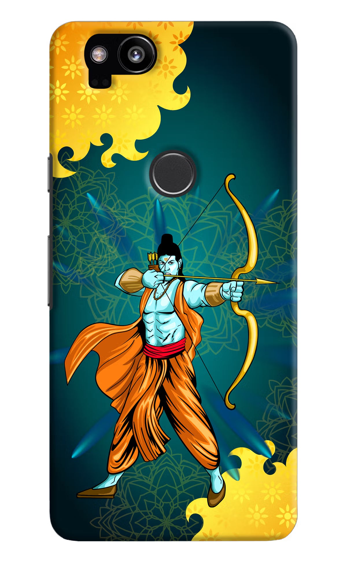 Lord Ram - 6 Google Pixel 2 Back Cover - Lord Ram - 6 Google Pixel 2 Hard Case Back Cover by Casekaro Lord Ram - 6 Google Pixel 2 Hard Case Back Cover by Casekaro