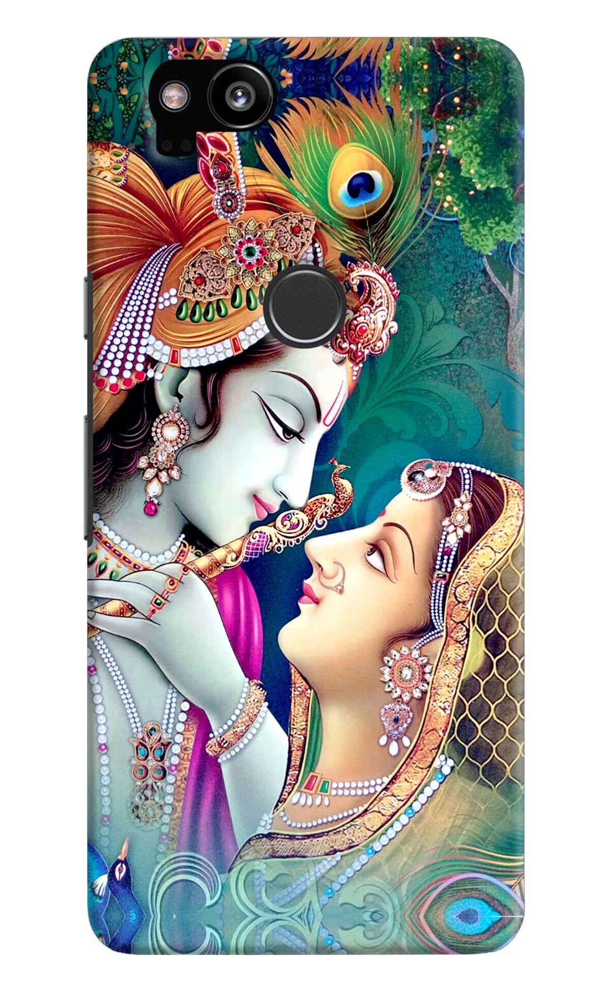 Lord Radha Krishna Google Pixel 2 Back Cover - Lord Radha Krishna Google Pixel 2 Hard Case Back Cover by Casekaro Lord Radha Krishna Google Pixel 2 Hard Case Back Cover by Casekaro