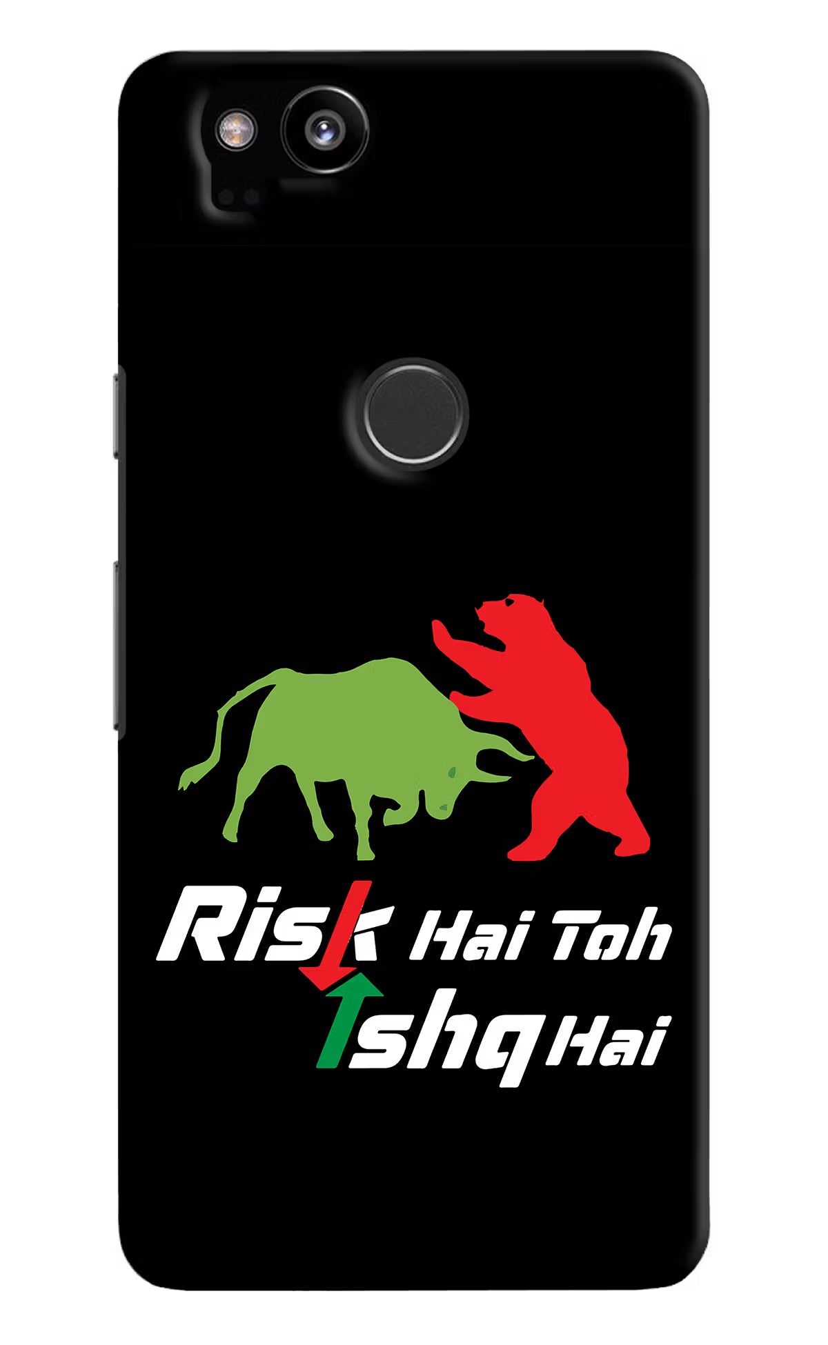 Risk Hai Toh Ishq Hai Google Pixel 2 Back Cover - Risk Hai Toh Ishq Hai Google Pixel 2 Hard Case Back Cover by Casekaro Risk Hai Toh Ishq Hai Google Pixel 2 Hard Case Back Cover by Casekaro