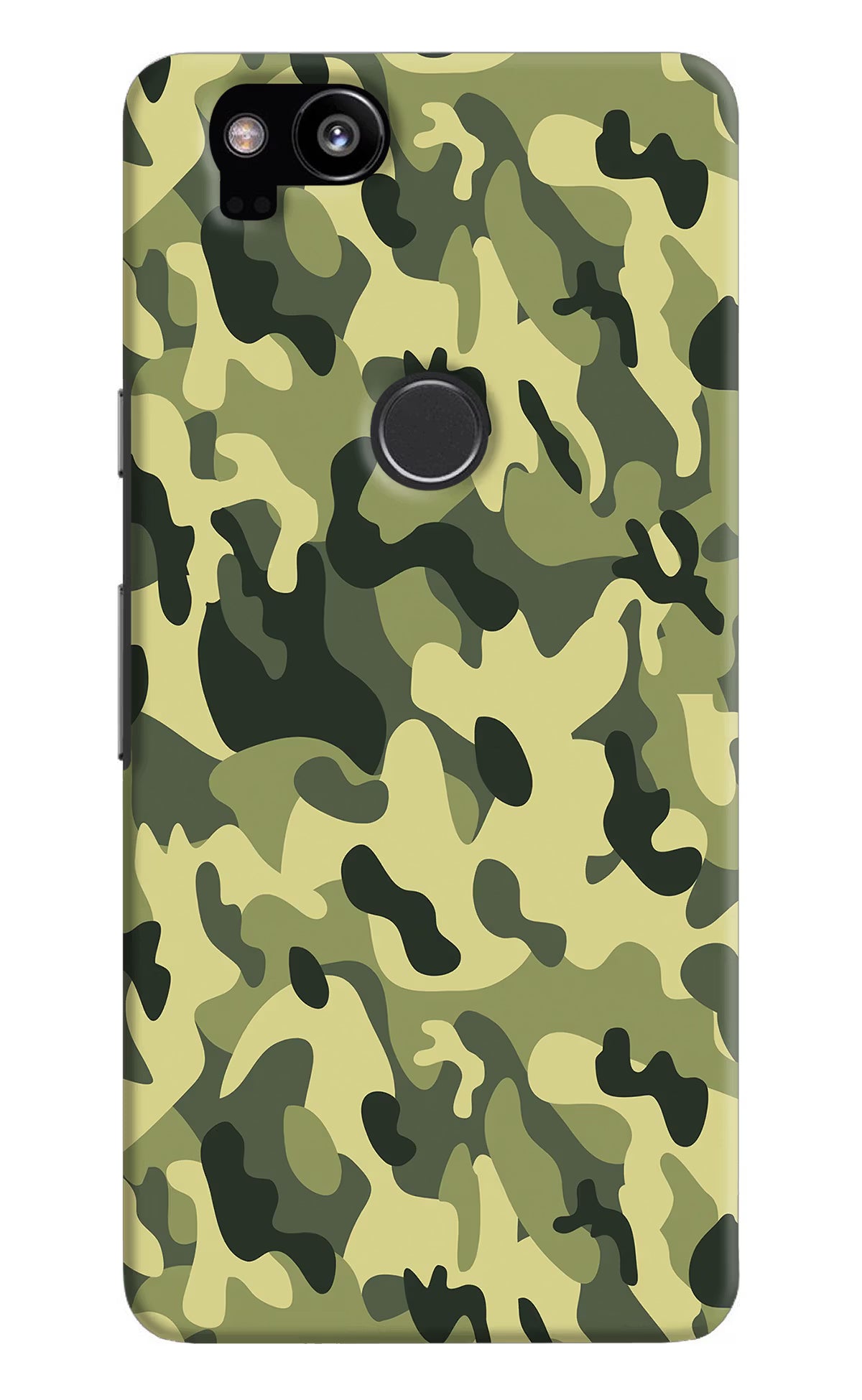 Camouflage Google Pixel 2 Back Cover - Camouflage Google Pixel 2 Hard Case Back Cover by Casekaro Camouflage Google Pixel 2 Hard Case Back Cover by Casekaro