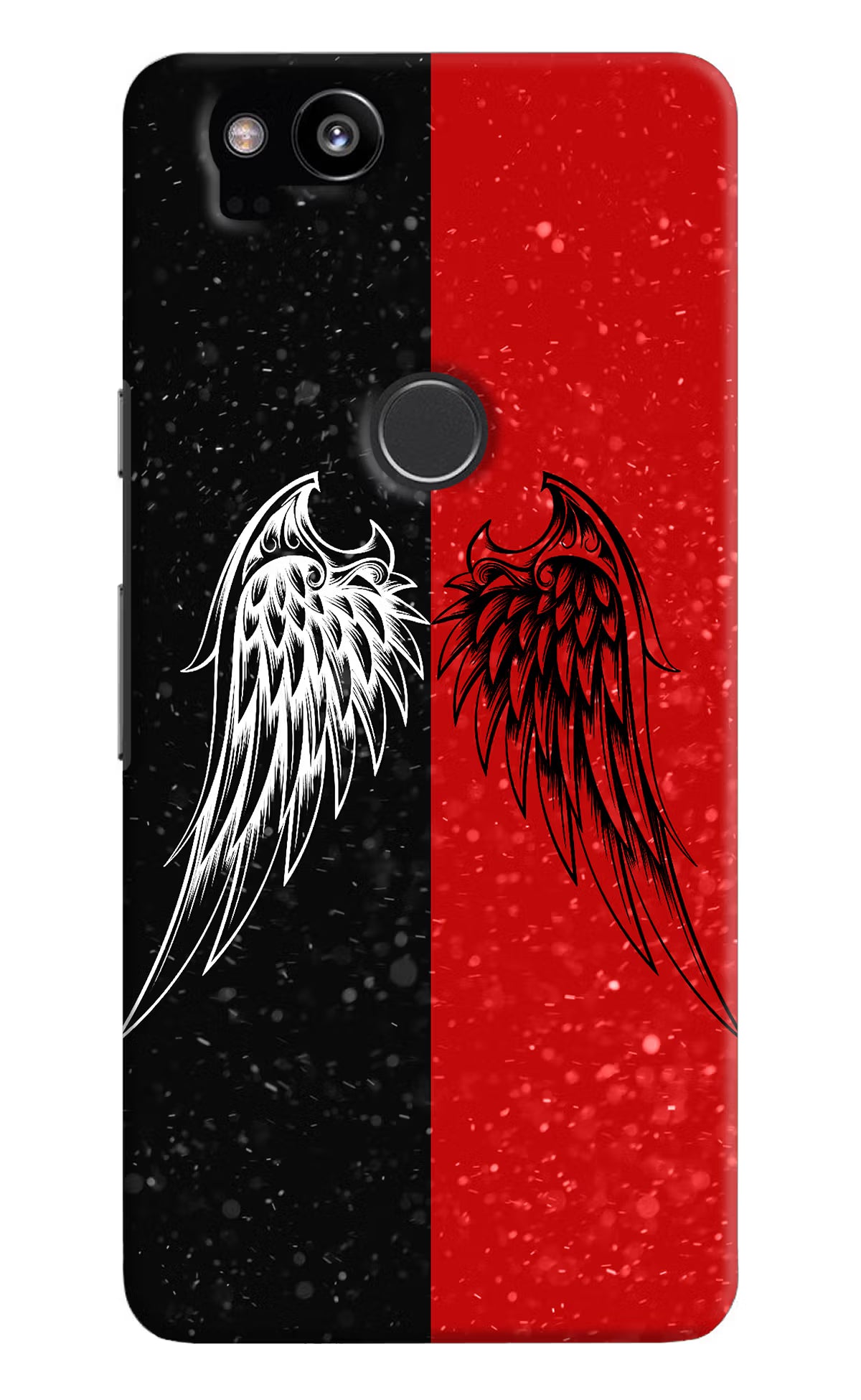 Wings Google Pixel 2 Back Cover - Wings Google Pixel 2 Hard Case Back Cover by Casekaro Wings Google Pixel 2 Hard Case Back Cover by Casekaro