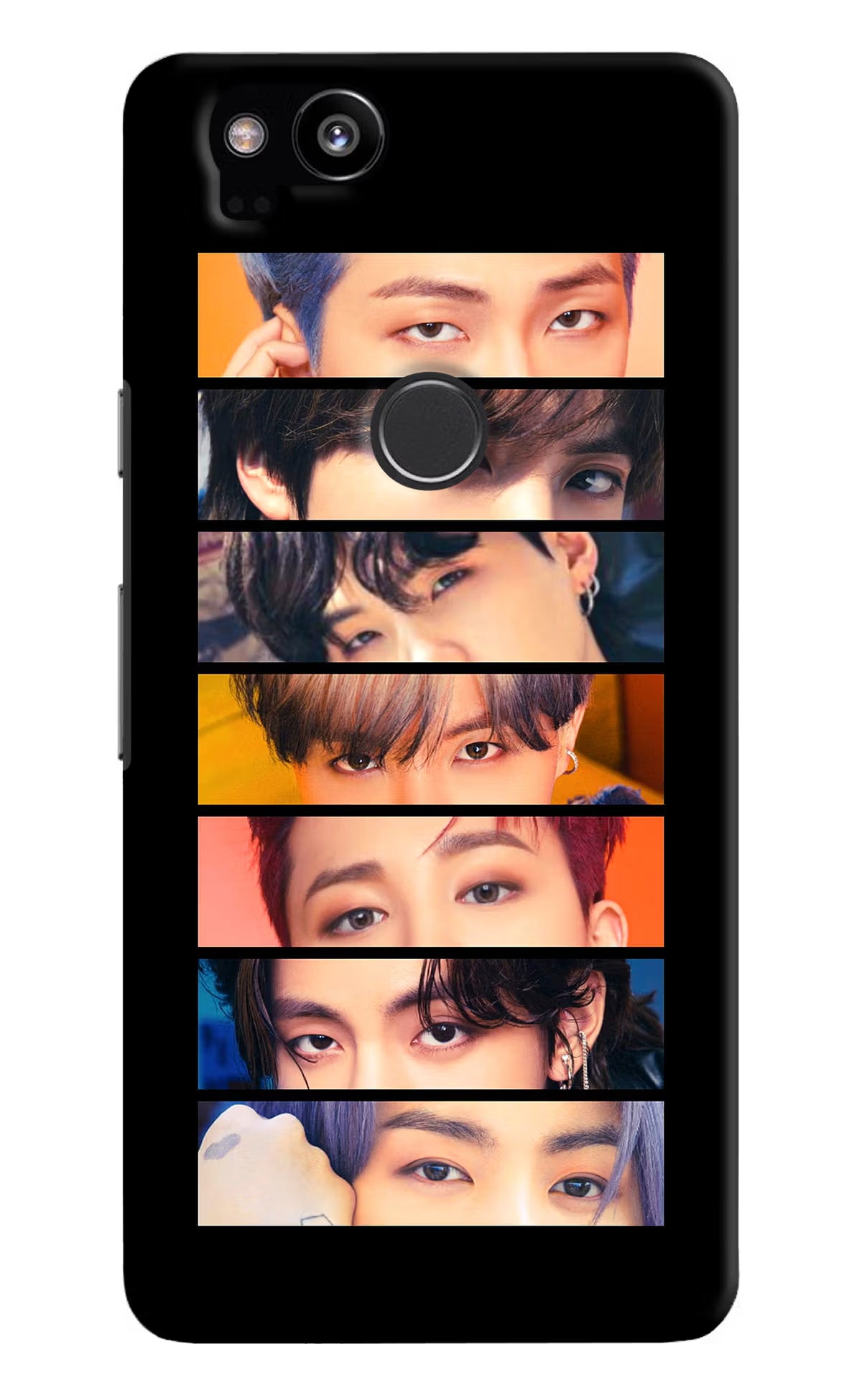 BTS Eyes Google Pixel 2 Back Cover - BTS Eyes Google Pixel 2 Hard Case Back Cover by Casekaro BTS Eyes Google Pixel 2 Hard Case Back Cover by Casekaro