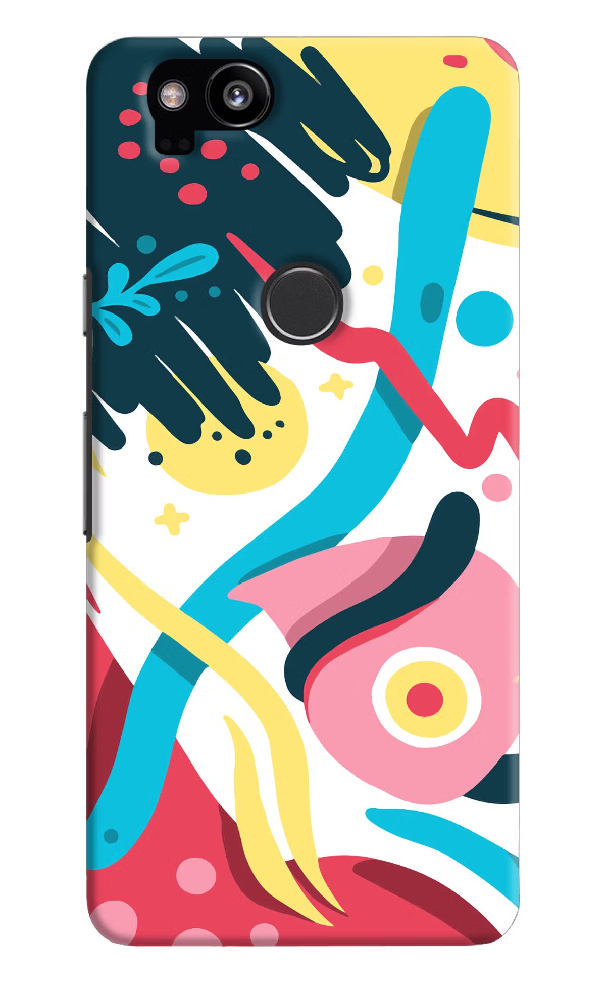 Trippy Google Pixel 2 Back Cover - Trippy Google Pixel 2 Hard Case Back Cover by Casekaro Trippy Google Pixel 2 Hard Case Back Cover by Casekaro