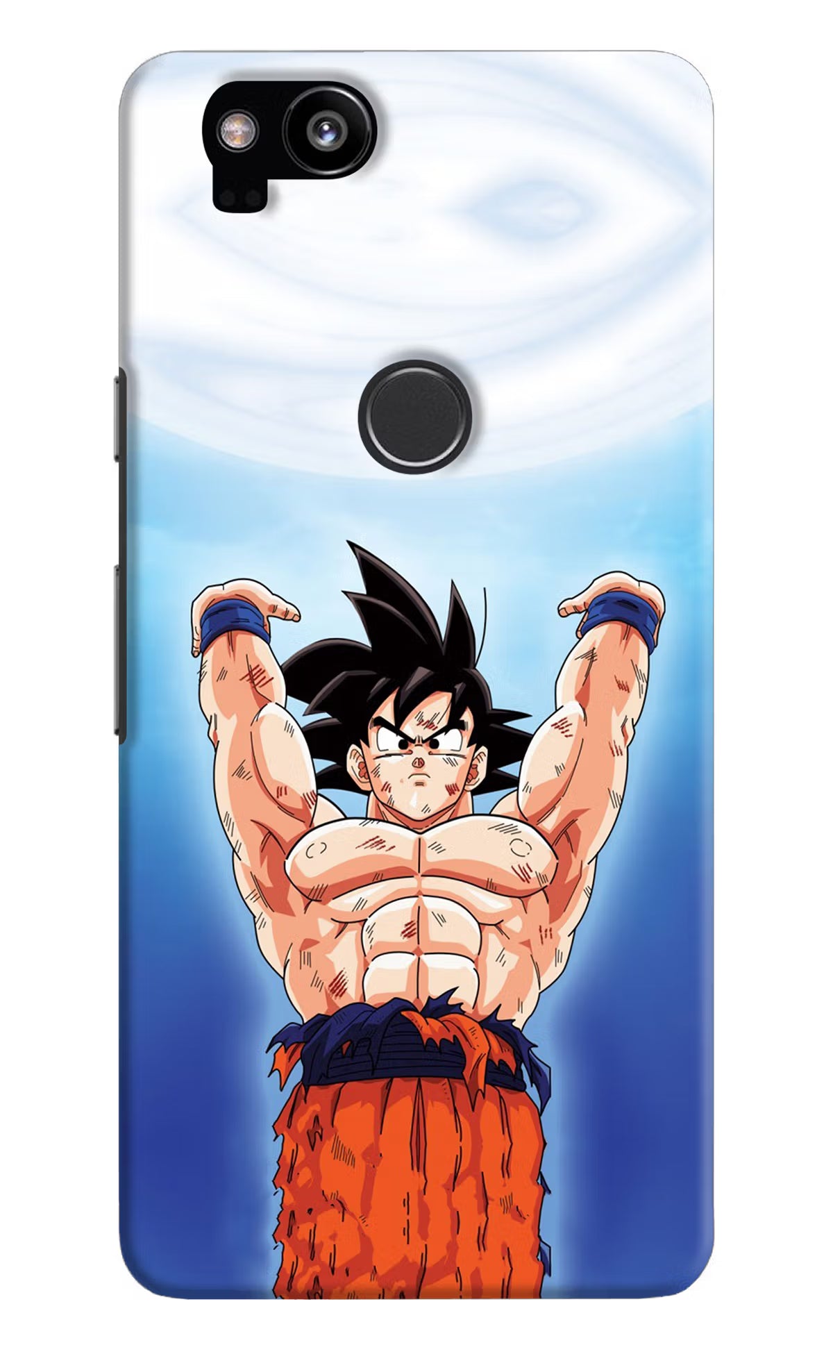 Goku Power Google Pixel 2 Back Cover - Goku Power Google Pixel 2 Hard Case Back Cover by Casekaro Goku Power Google Pixel 2 Hard Case Back Cover by Casekaro
