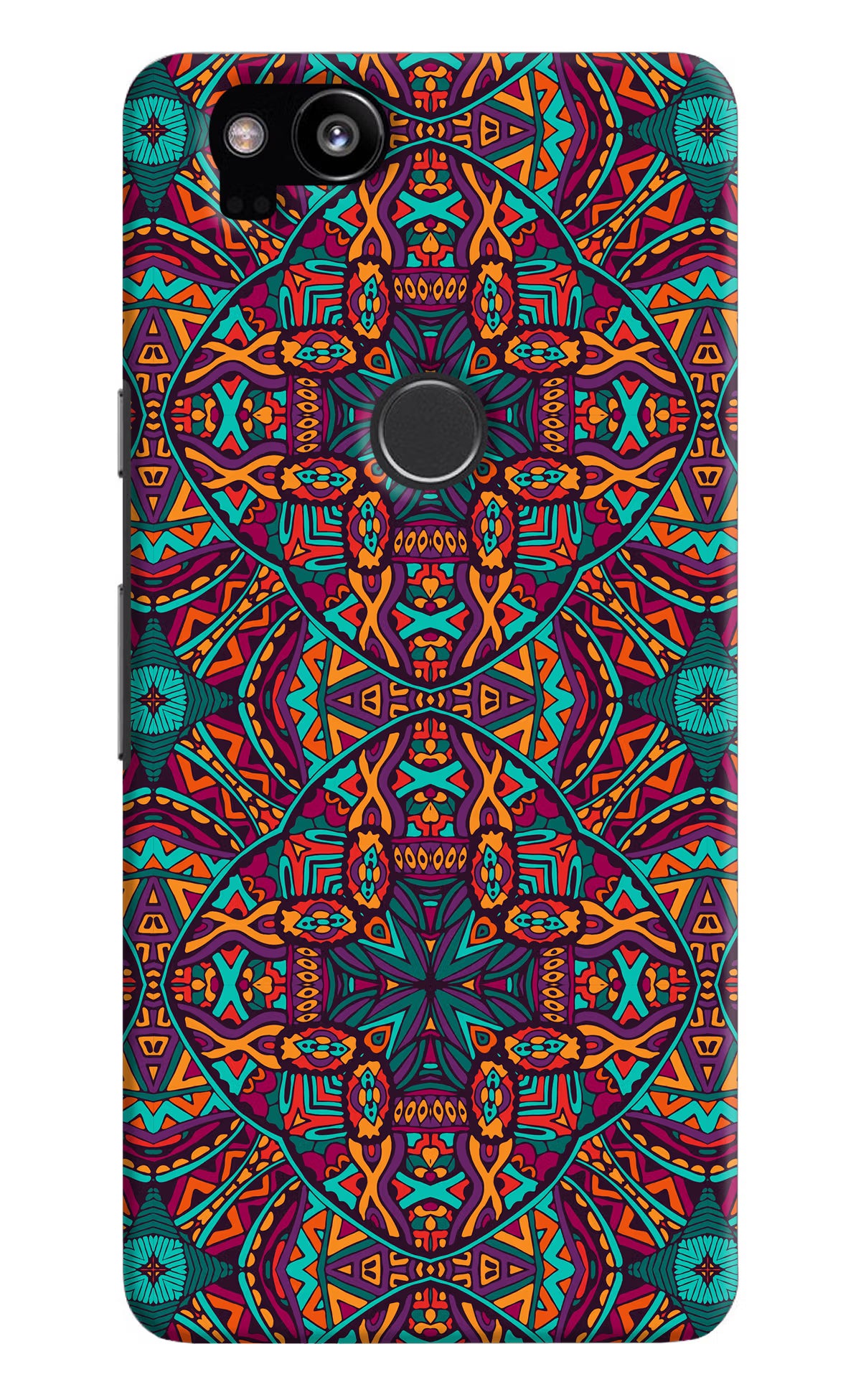 Colour Mandala Google Pixel 2 Back Cover - Colour Mandala Google Pixel 2 Hard Case Back Cover by Casekaro Colour Mandala Google Pixel 2 Hard Case Back Cover by Casekaro