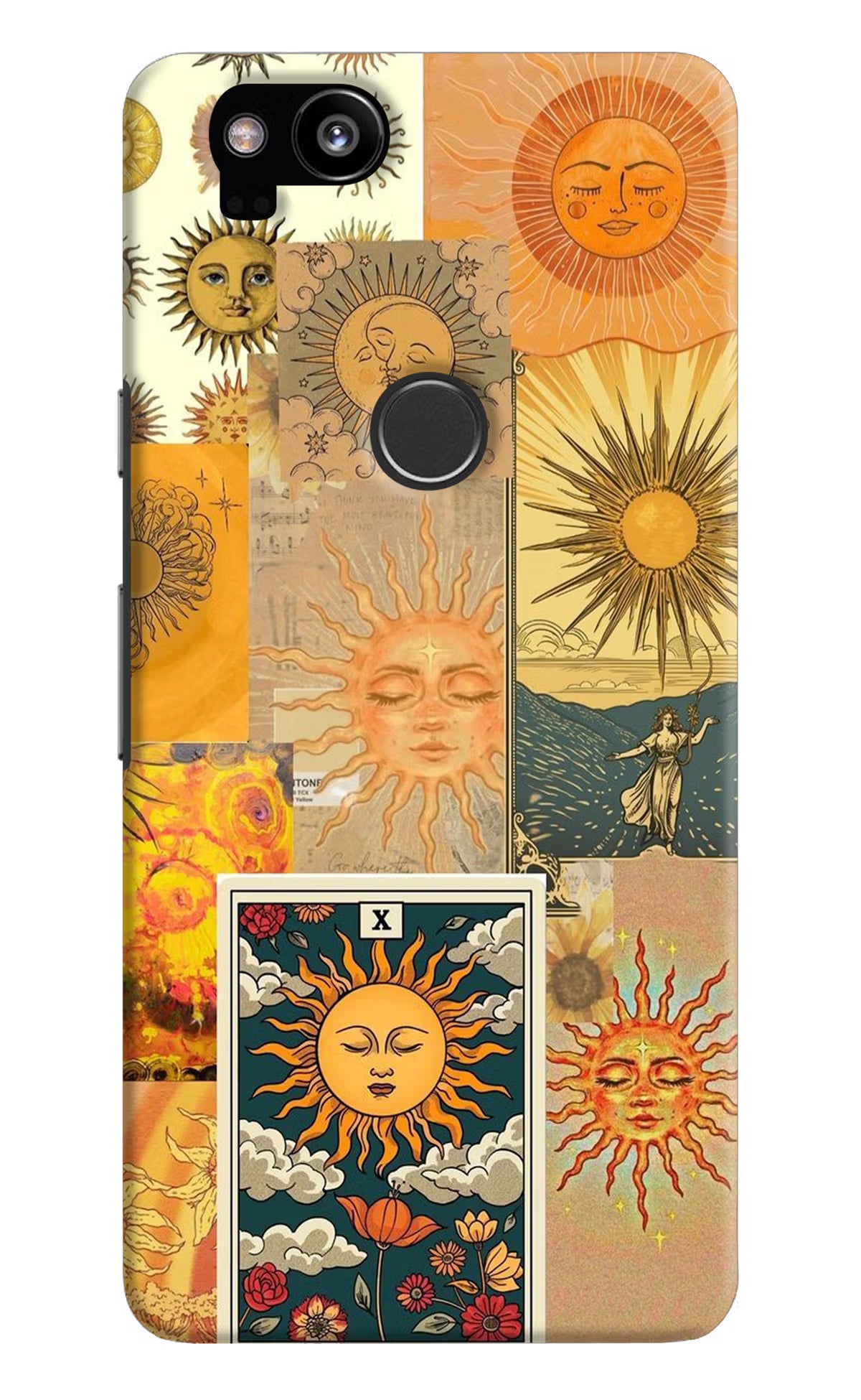 Sun Google Pixel 2 Back Cover - Sun Google Pixel 2 Hard Case Back Cover by Casekaro Sun Google Pixel 2 Hard Case Back Cover by Casekaro