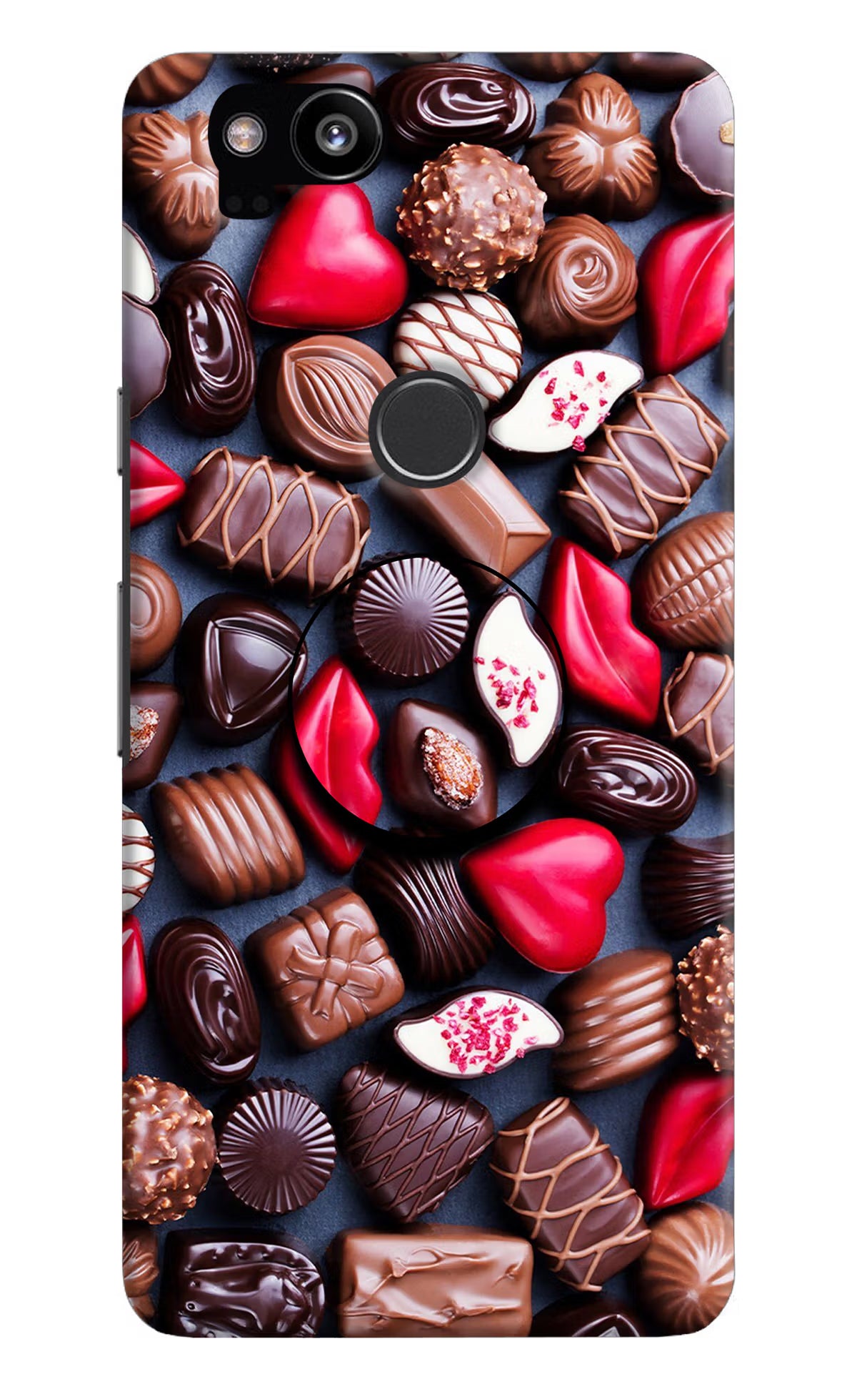 Chocolates Google Pixel 2 Pop Case - Chocolates Google Pixel 2 Pop Case by Casekaro Chocolates Google Pixel 2 Pop Case by Casekaro