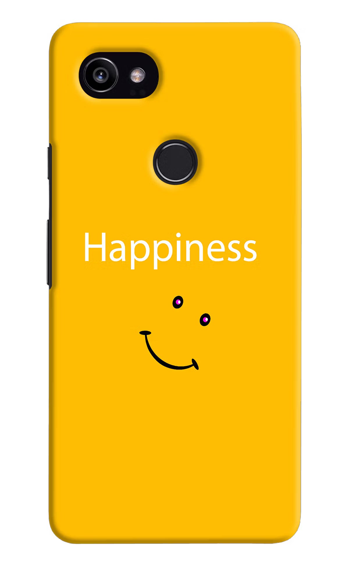 Happiness With Smiley Google Pixel 2 XL Back Cover - Happiness With Smiley Google Pixel 2 XL Hard Case Back Cover by Casekaro Happiness With Smiley Google Pixel 2 XL Hard Case Back Cover by Casekaro