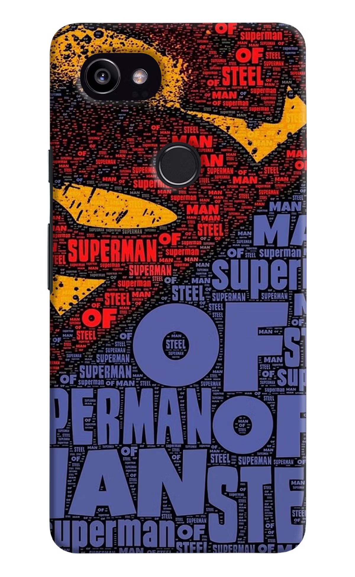 Superman Google Pixel 2 XL Back Cover - Superman Google Pixel 2 XL Hard Case Back Cover by Casekaro Superman Google Pixel 2 XL Hard Case Back Cover by Casekaro