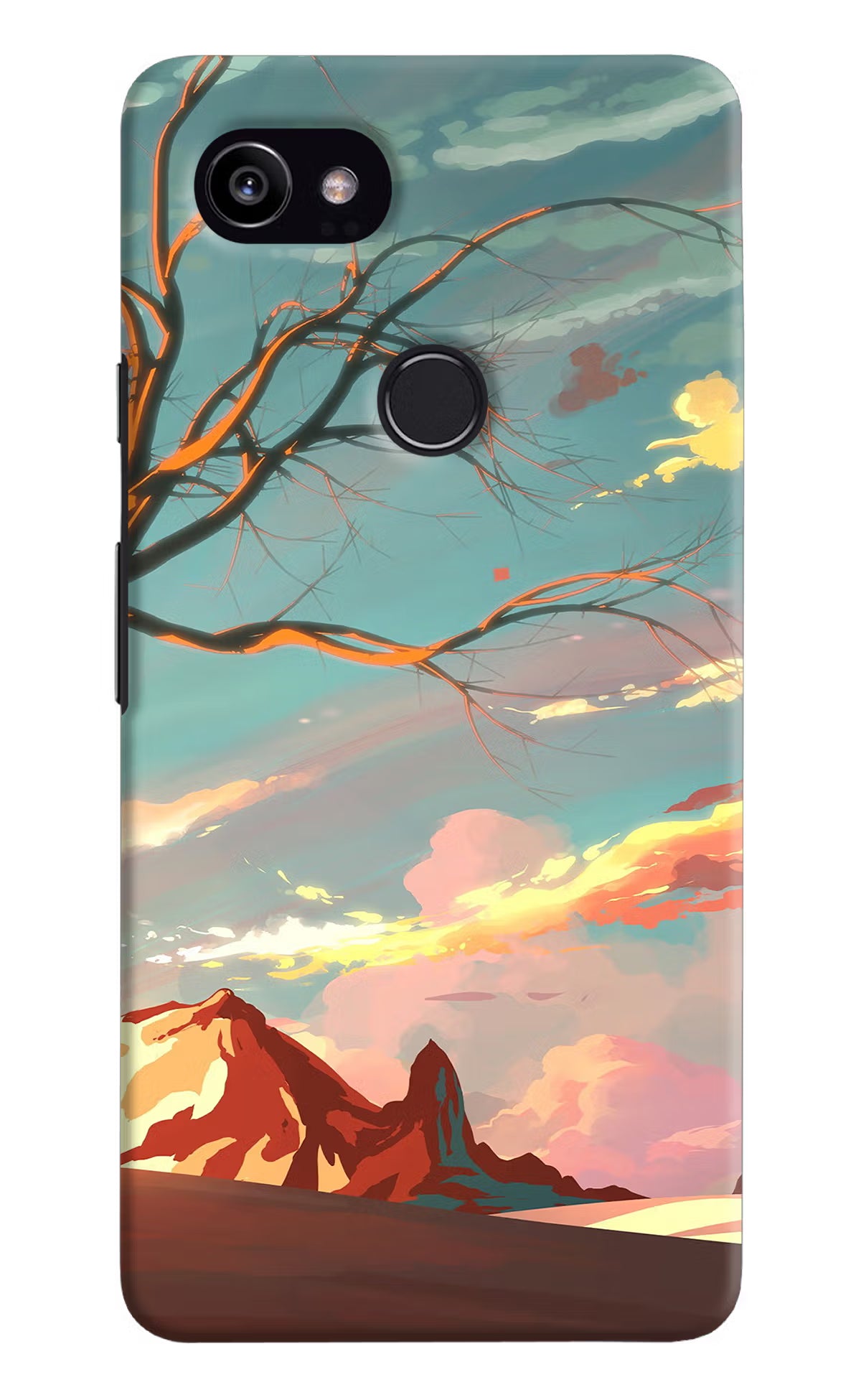 Scenery Google Pixel 2 XL Back Cover - Scenery Google Pixel 2 XL Hard Case Back Cover by Casekaro Scenery Google Pixel 2 XL Hard Case Back Cover by Casekaro