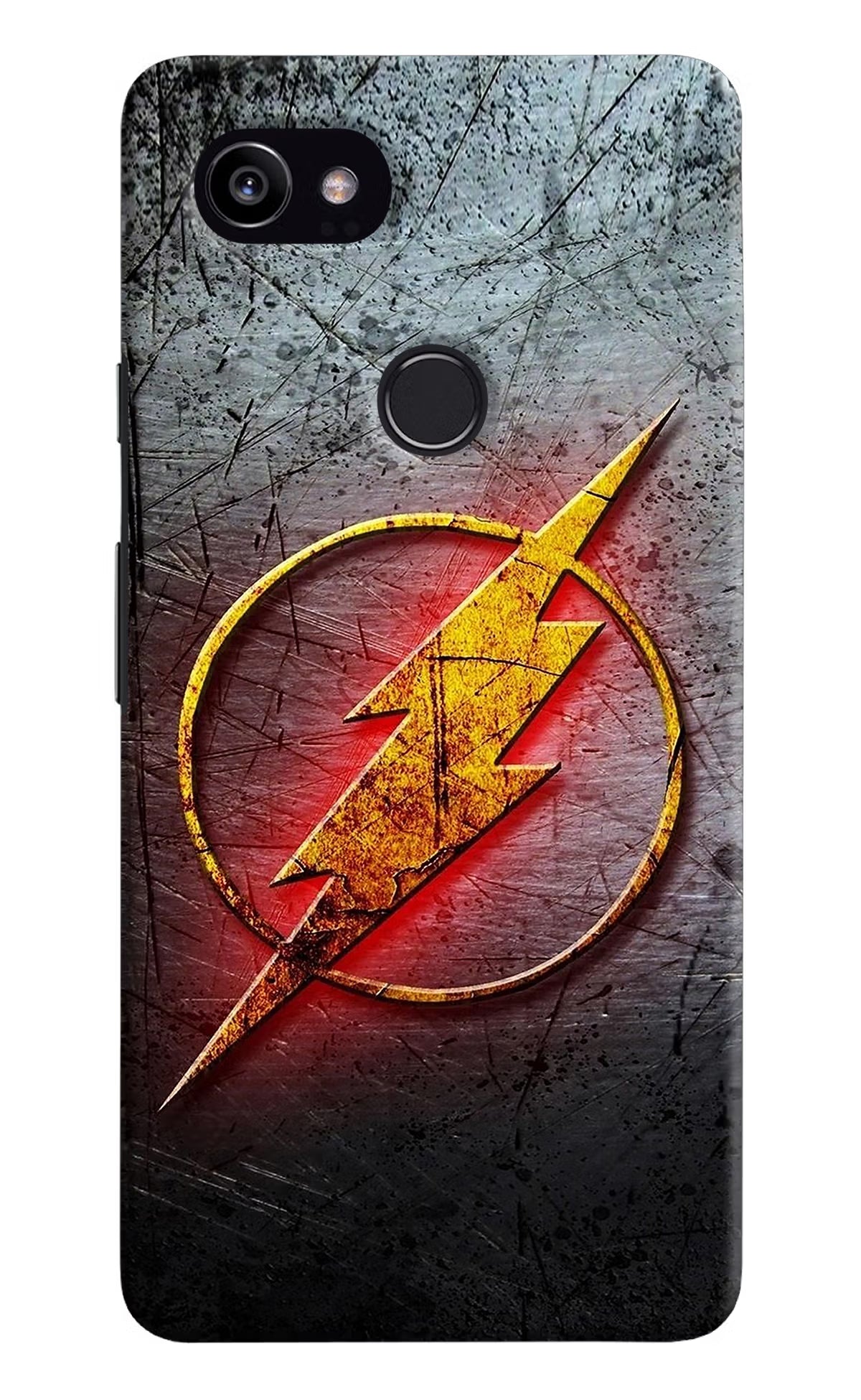 Flash Google Pixel 2 XL Back Cover - Flash Google Pixel 2 XL Hard Case Back Cover by Casekaro Flash Google Pixel 2 XL Hard Case Back Cover by Casekaro
