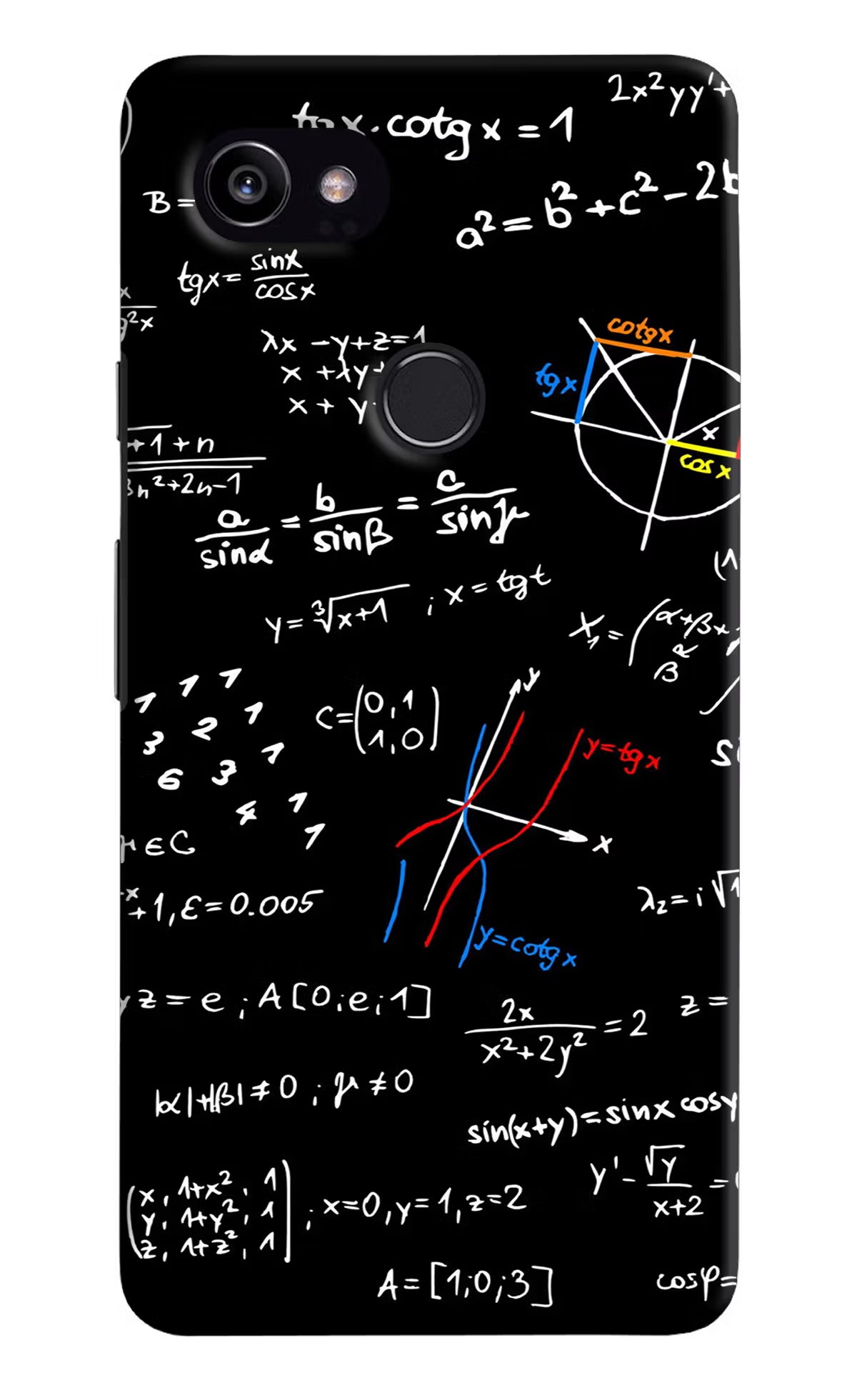 Mathematics Formula Google Pixel 2 XL Back Cover - Mathematics Formula Google Pixel 2 XL Hard Case Back Cover by Casekaro Mathematics Formula Google Pixel 2 XL Hard Case Back Cover by Casekaro