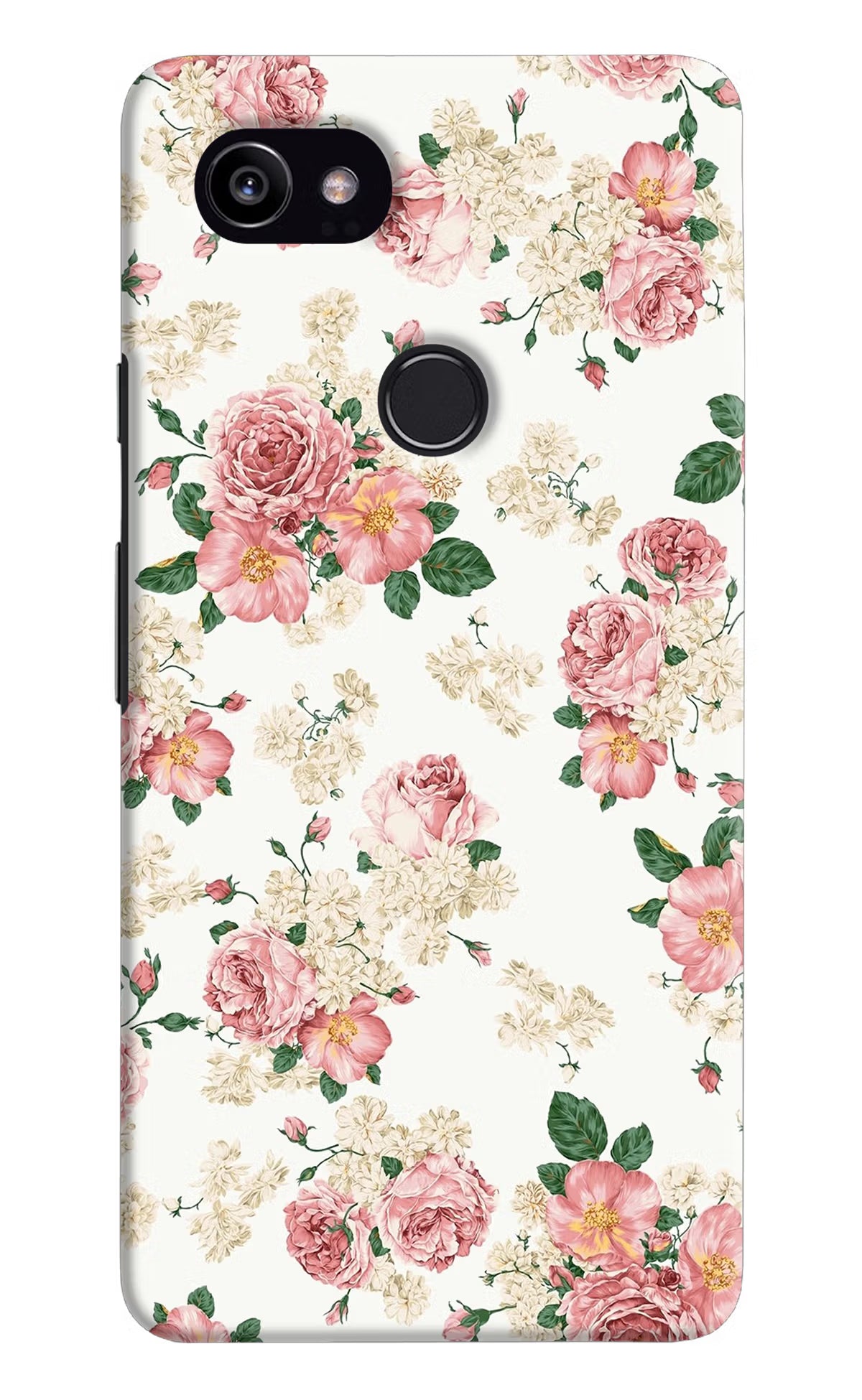 Flowers Google Pixel 2 XL Back Cover - Flowers Google Pixel 2 XL Hard Case Back Cover by Casekaro Flowers Google Pixel 2 XL Hard Case Back Cover by Casekaro