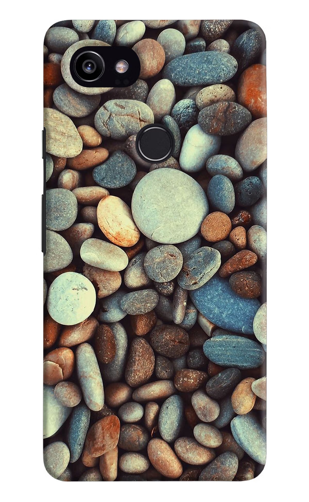 Pebble Google Pixel 2 XL Back Cover - Pebble Google Pixel 2 XL Hard Case Back Cover by Casekaro Pebble Google Pixel 2 XL Hard Case Back Cover by Casekaro